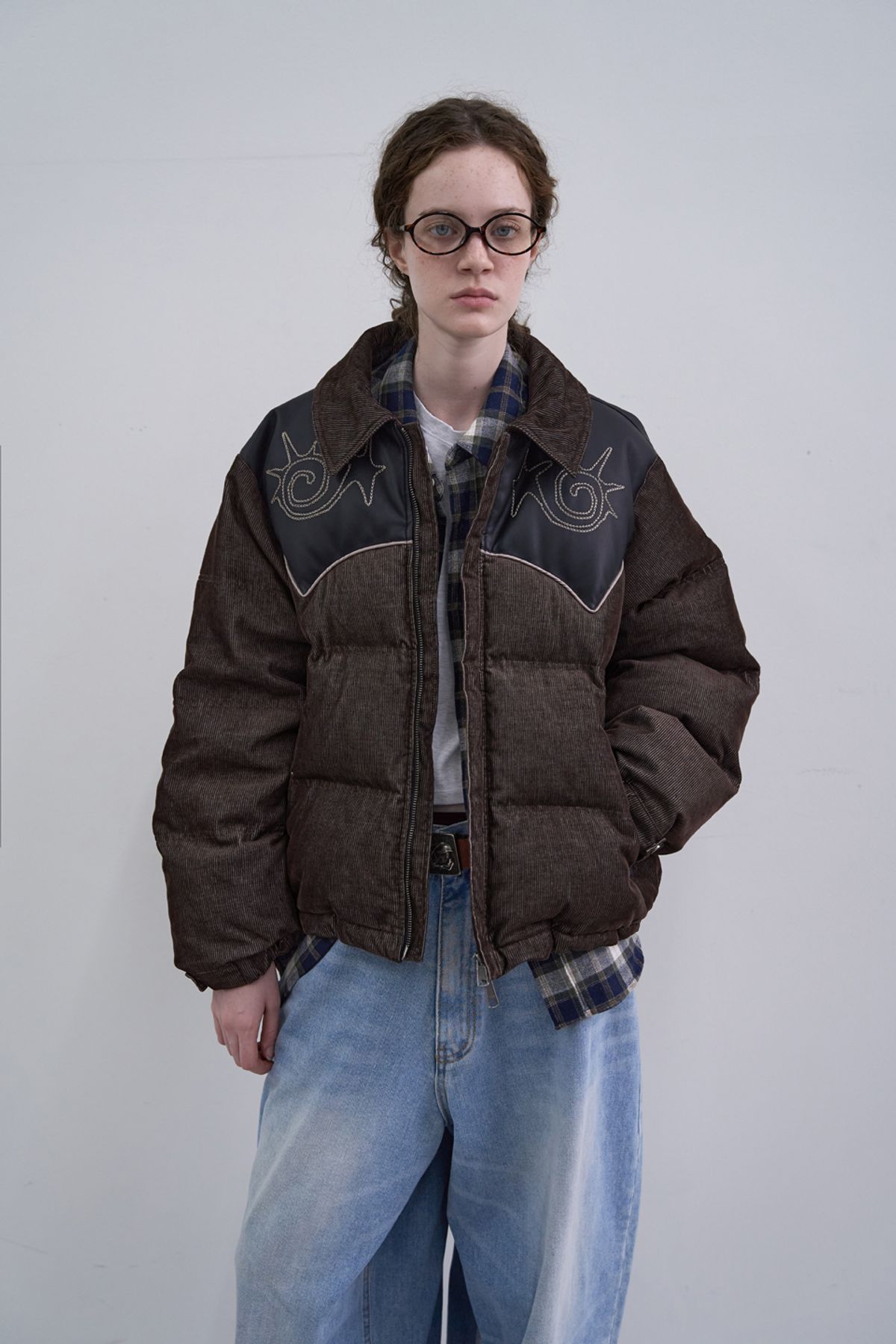 메인부스(MAINBOOTH) Woody Duck Down Jacket(BROWN)