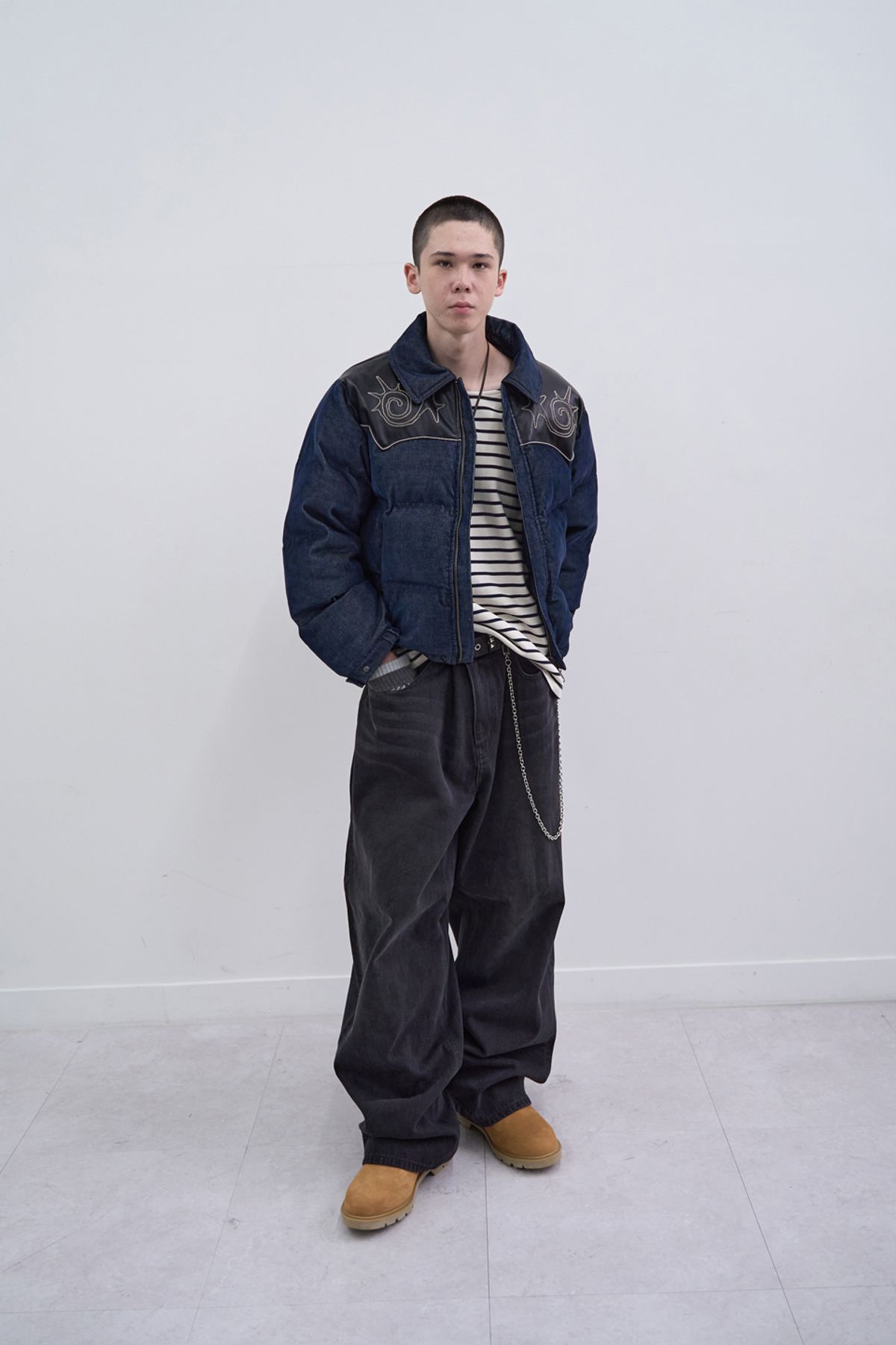 메인부스(MAINBOOTH) Woody Duck Down Jacket(BLUE)