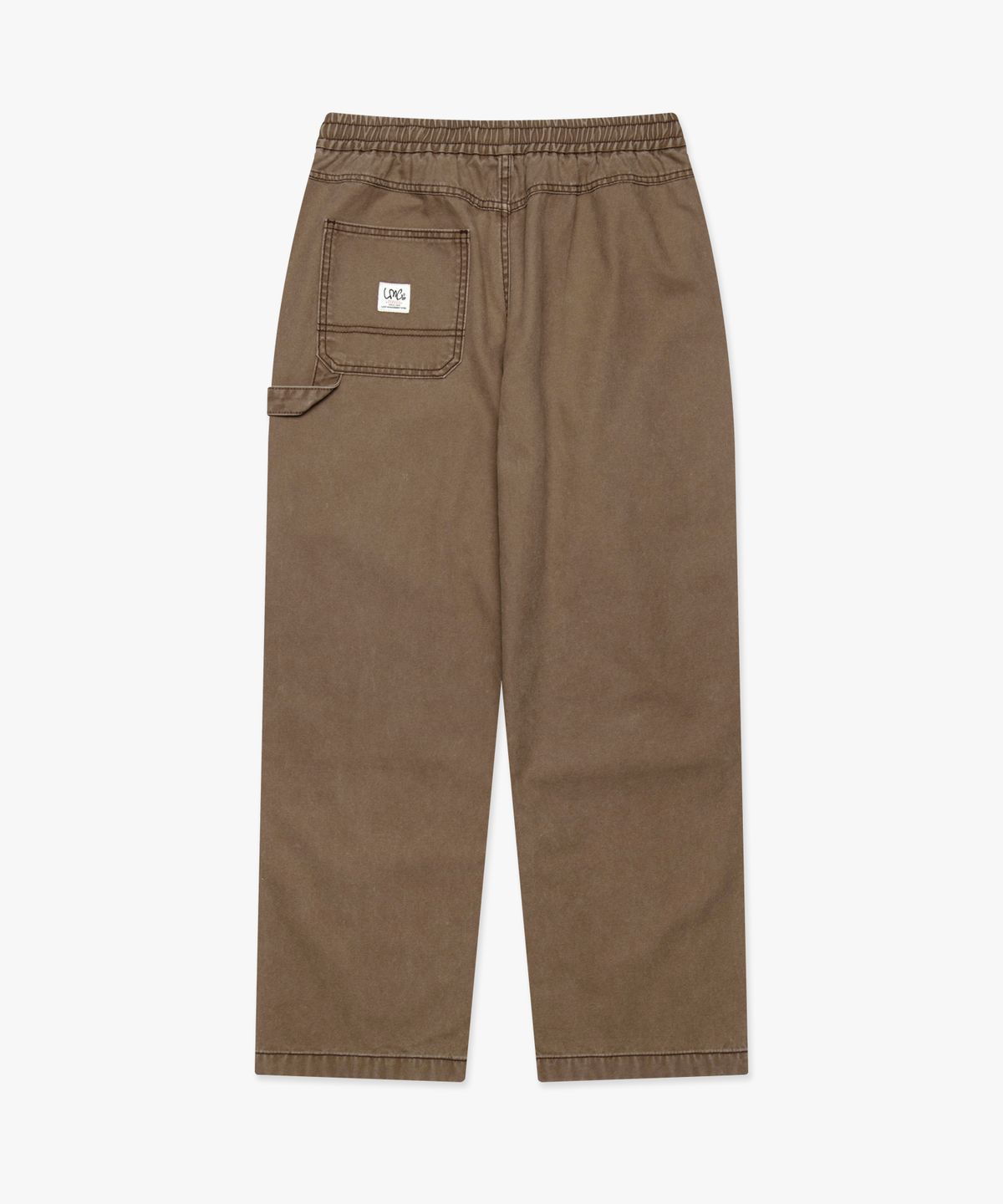엘엠씨(LMC) CONTRAST STITCH WORK PANTS beige