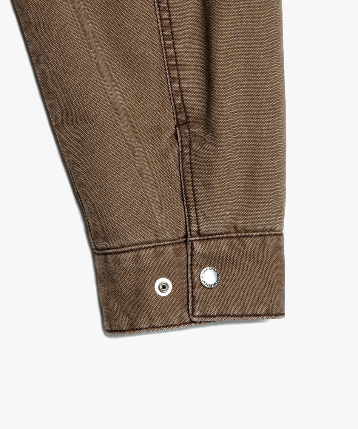 엘엠씨(LMC) CONTRAST STITCH WORK JAKCET beige