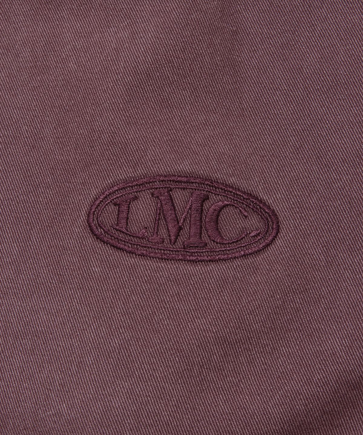 엘엠씨(LMC) WASHED VARSITY JACKET dark pink