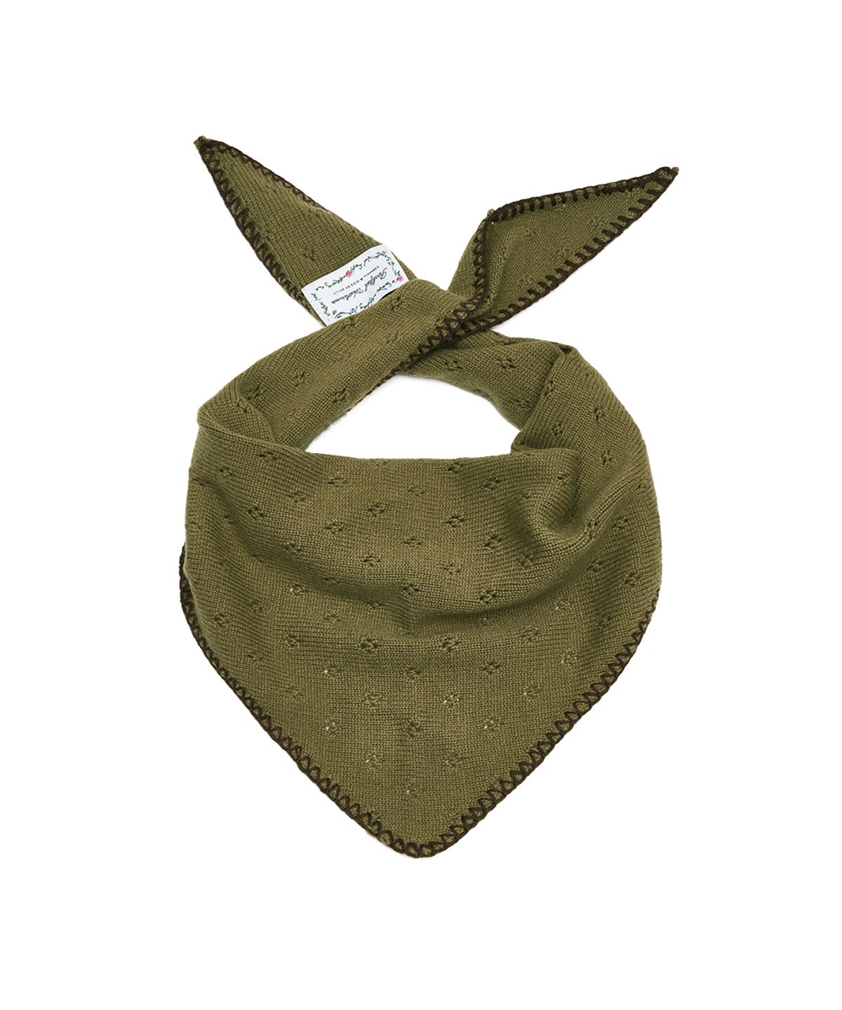 락피쉬웨더웨어(ROCKFISH WEATHERWEAR) LACE KNIT TRIANGLE SCARF - 3 colors