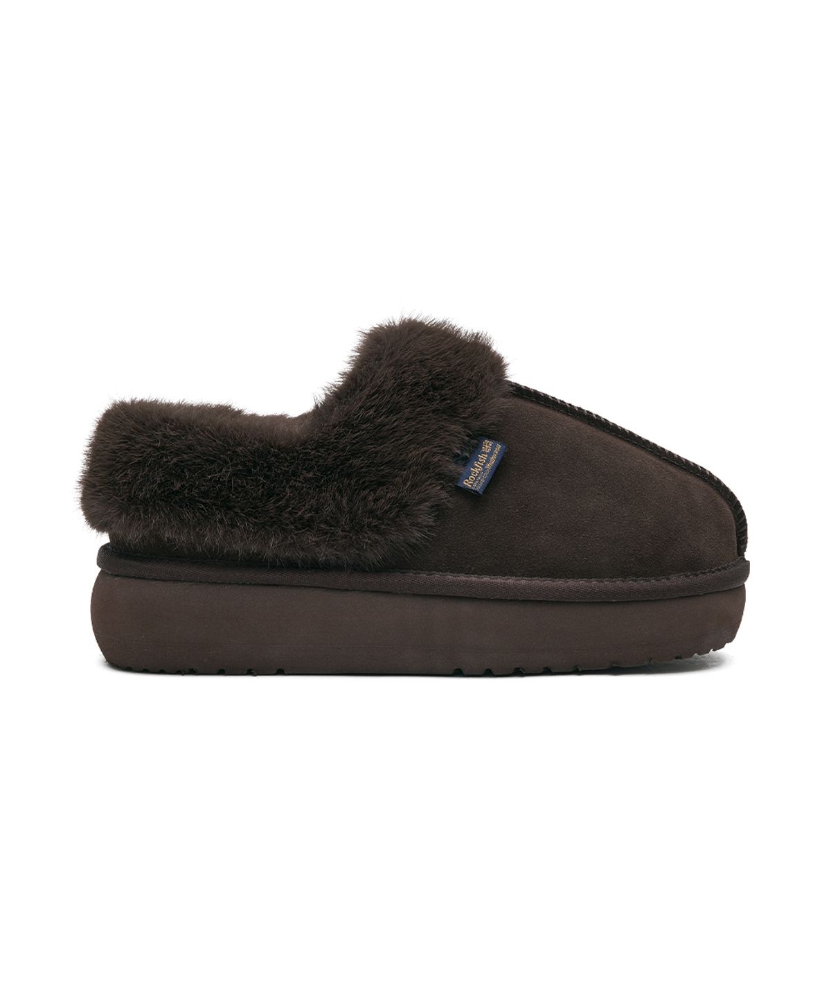 락피쉬웨더웨어(ROCKFISH WEATHERWEAR) CLOUDY PLATFORM FUR MULES - 5 colors