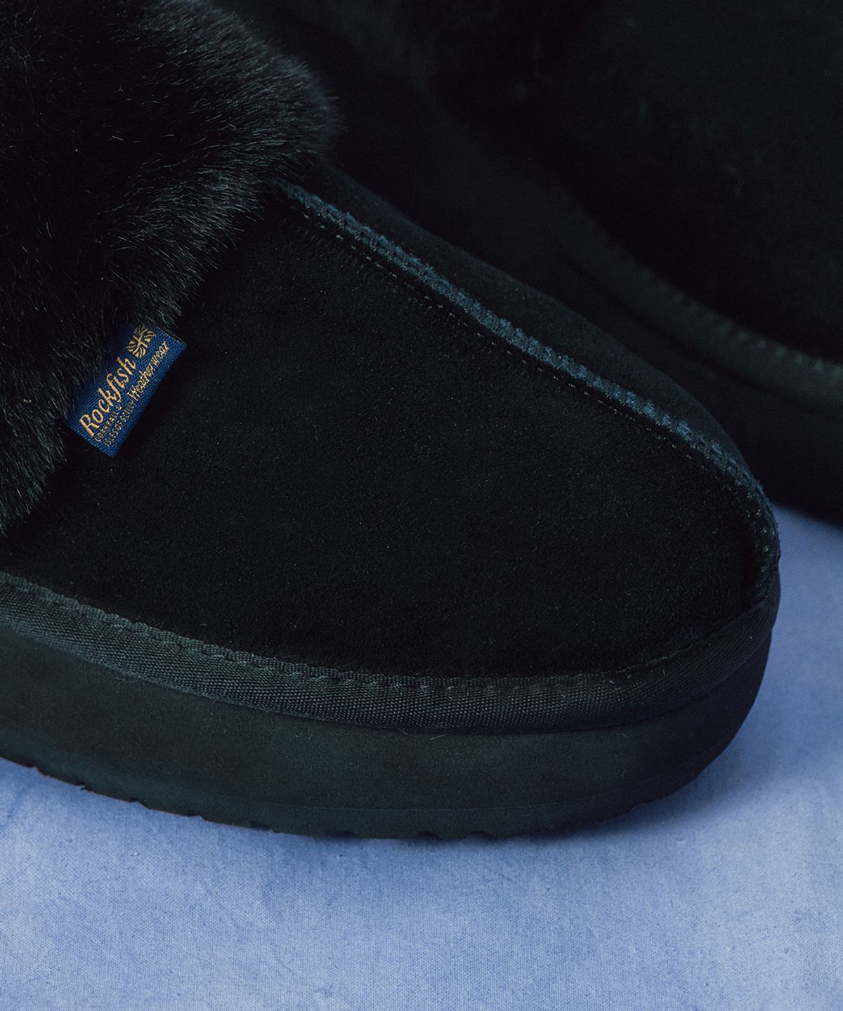 락피쉬웨더웨어(ROCKFISH WEATHERWEAR) CLOUDY PLATFORM FUR MULES - 5 colors