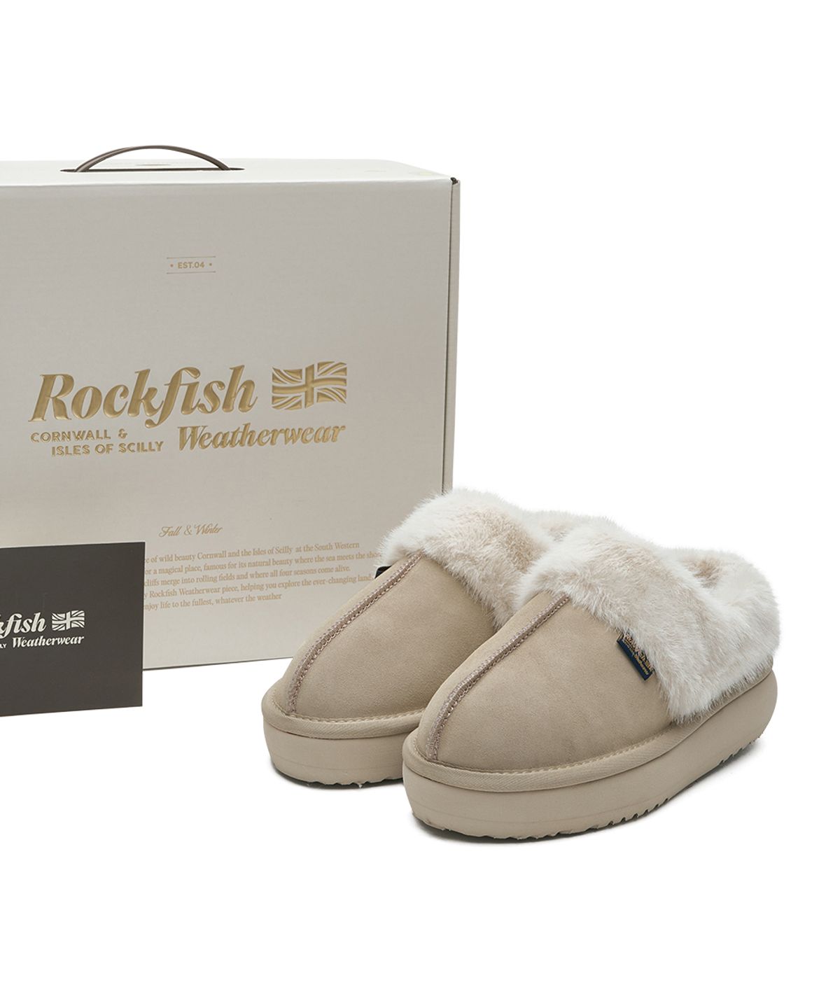 락피쉬웨더웨어(ROCKFISH WEATHERWEAR) CLOUDY PLATFORM FUR MULES - 5 colors