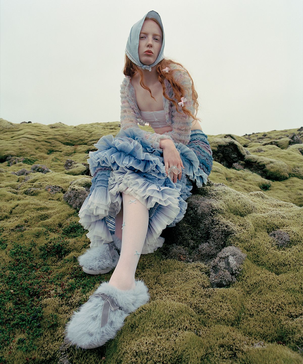 락피쉬웨더웨어(ROCKFISH WEATHERWEAR) [X SUSAN FANG] FURRY MULES- 3 colors