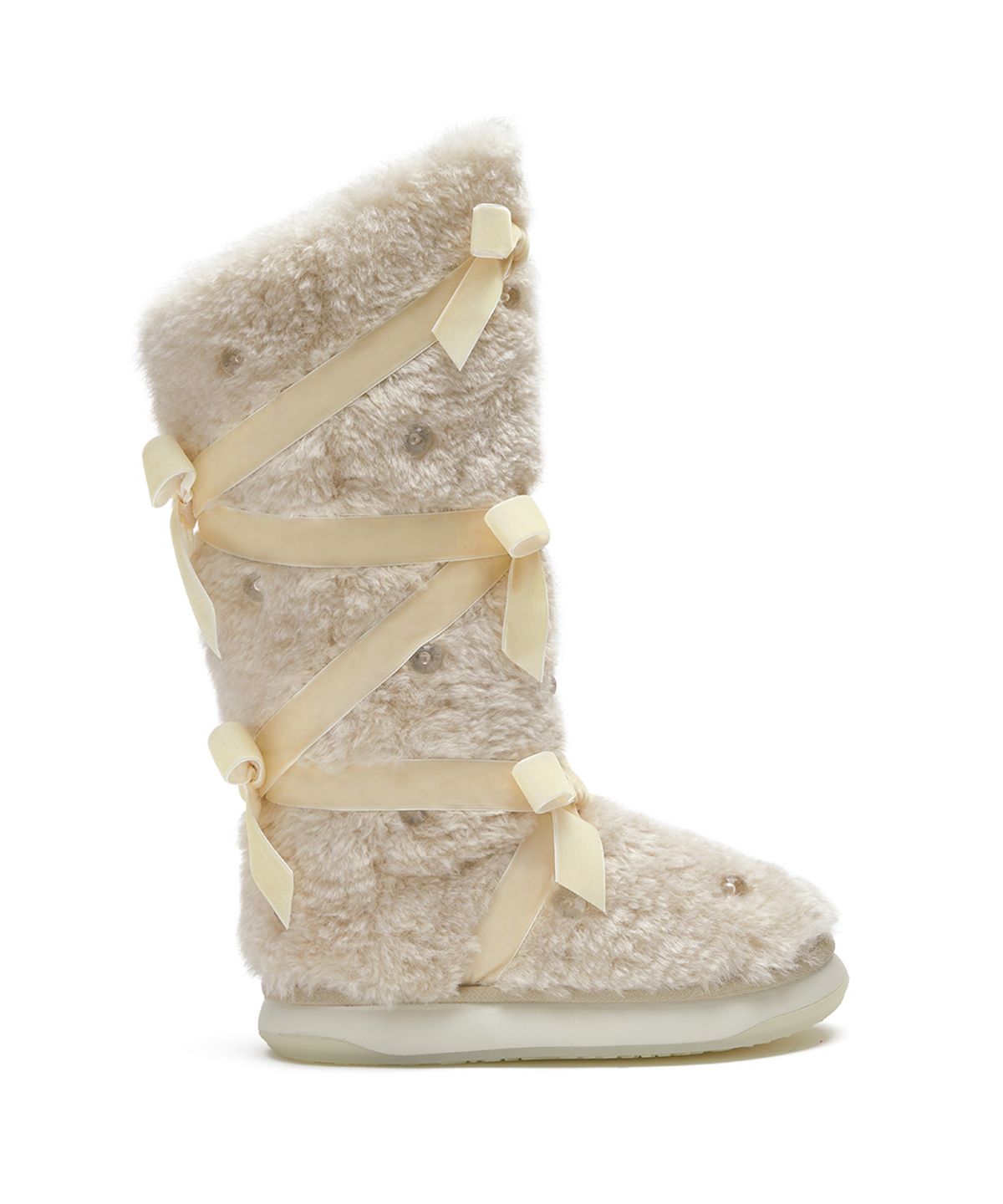 락피쉬웨더웨어(ROCKFISH WEATHERWEAR) [X SUSAN FANG] FURRY LONG BOOTS - 2 colors