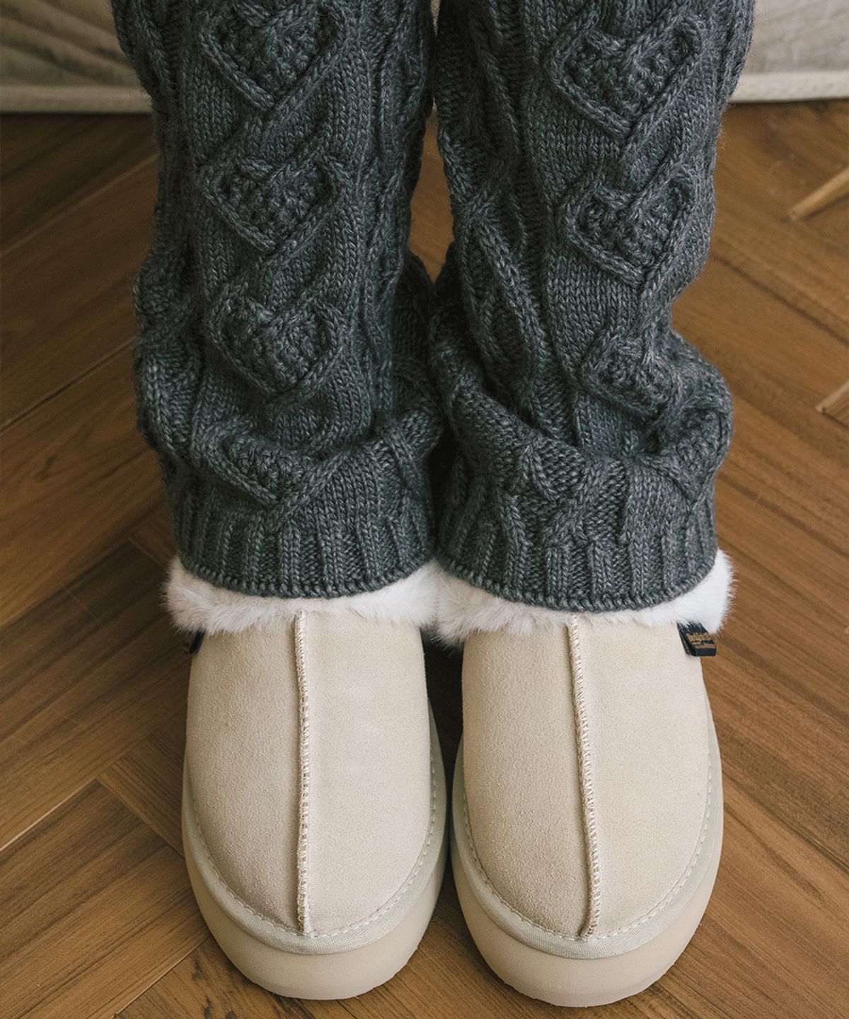 락피쉬웨더웨어(ROCKFISH WEATHERWEAR) DIAMOND CABLE LEG WARMERS - 3 colors