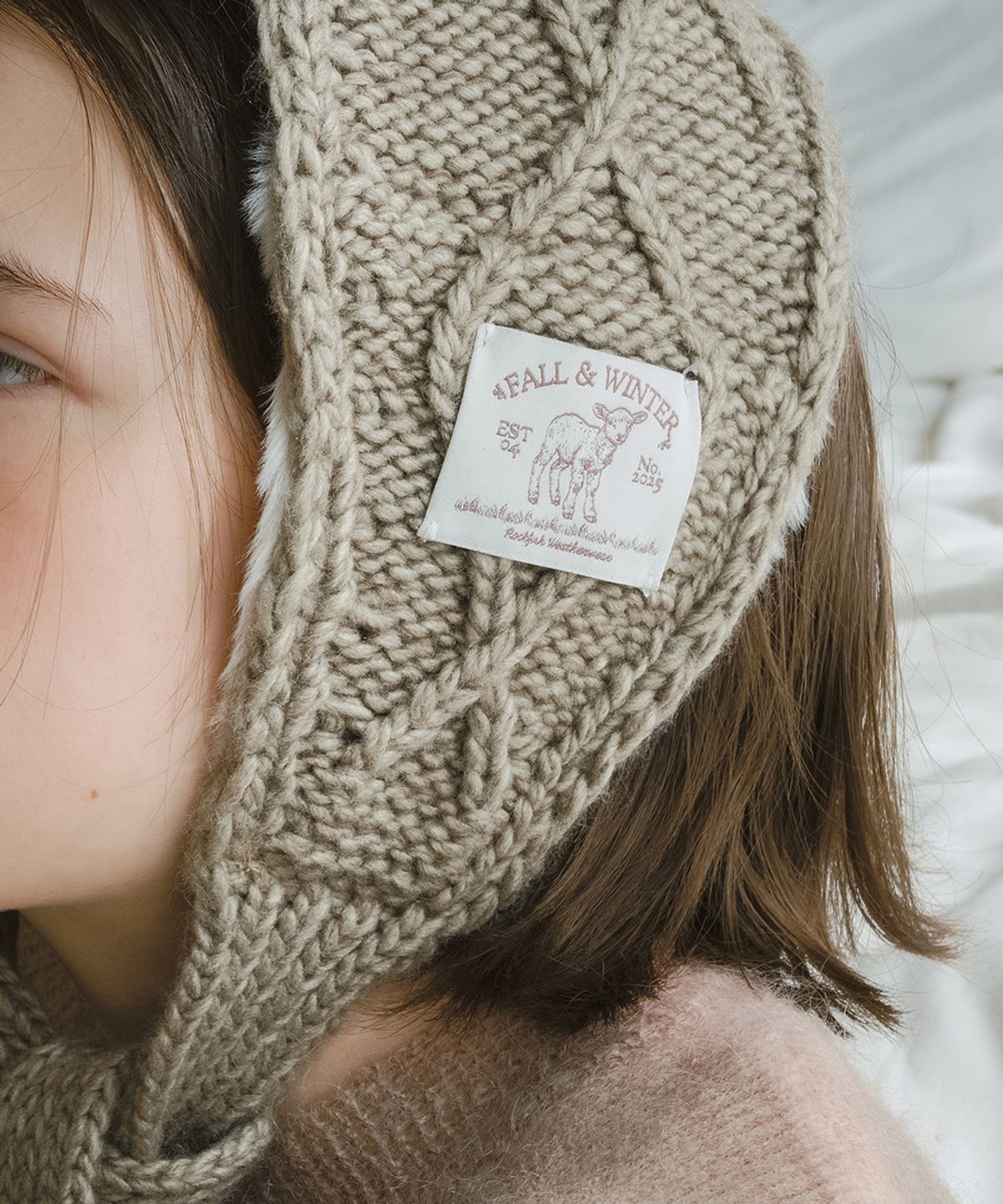 락피쉬웨더웨어(ROCKFISH WEATHERWEAR) DIAMOND CABLE EARMUFF - 4 colors