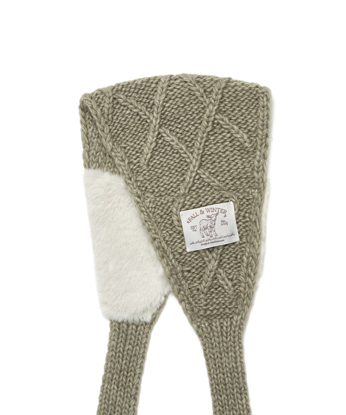 락피쉬웨더웨어(ROCKFISH WEATHERWEAR) DIAMOND CABLE EARMUFF - 4 colors