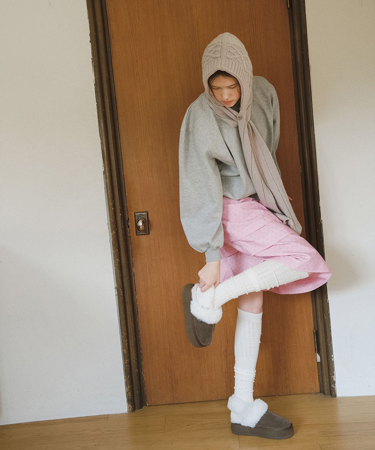 락피쉬웨더웨어(ROCKFISH WEATHERWEAR) DIAMOND CABLE BALACLAVA - 4 colors
