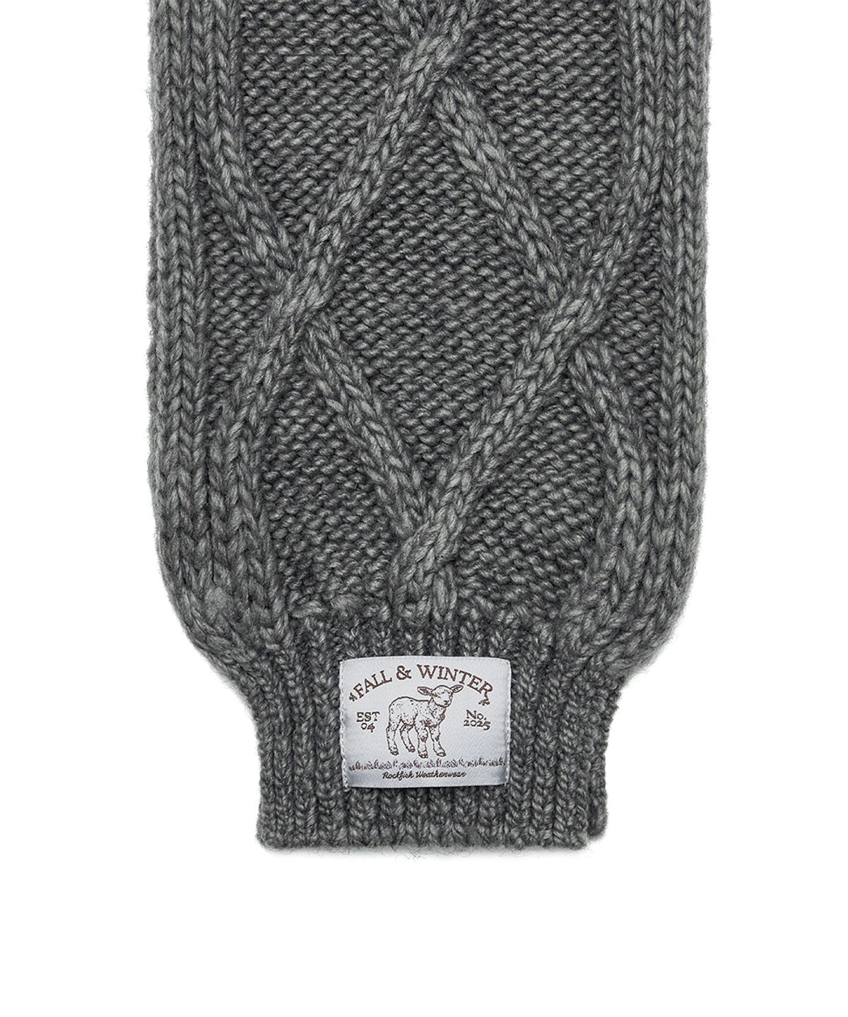 락피쉬웨더웨어(ROCKFISH WEATHERWEAR) DIAMOND CABLE SCARF - 4 colors