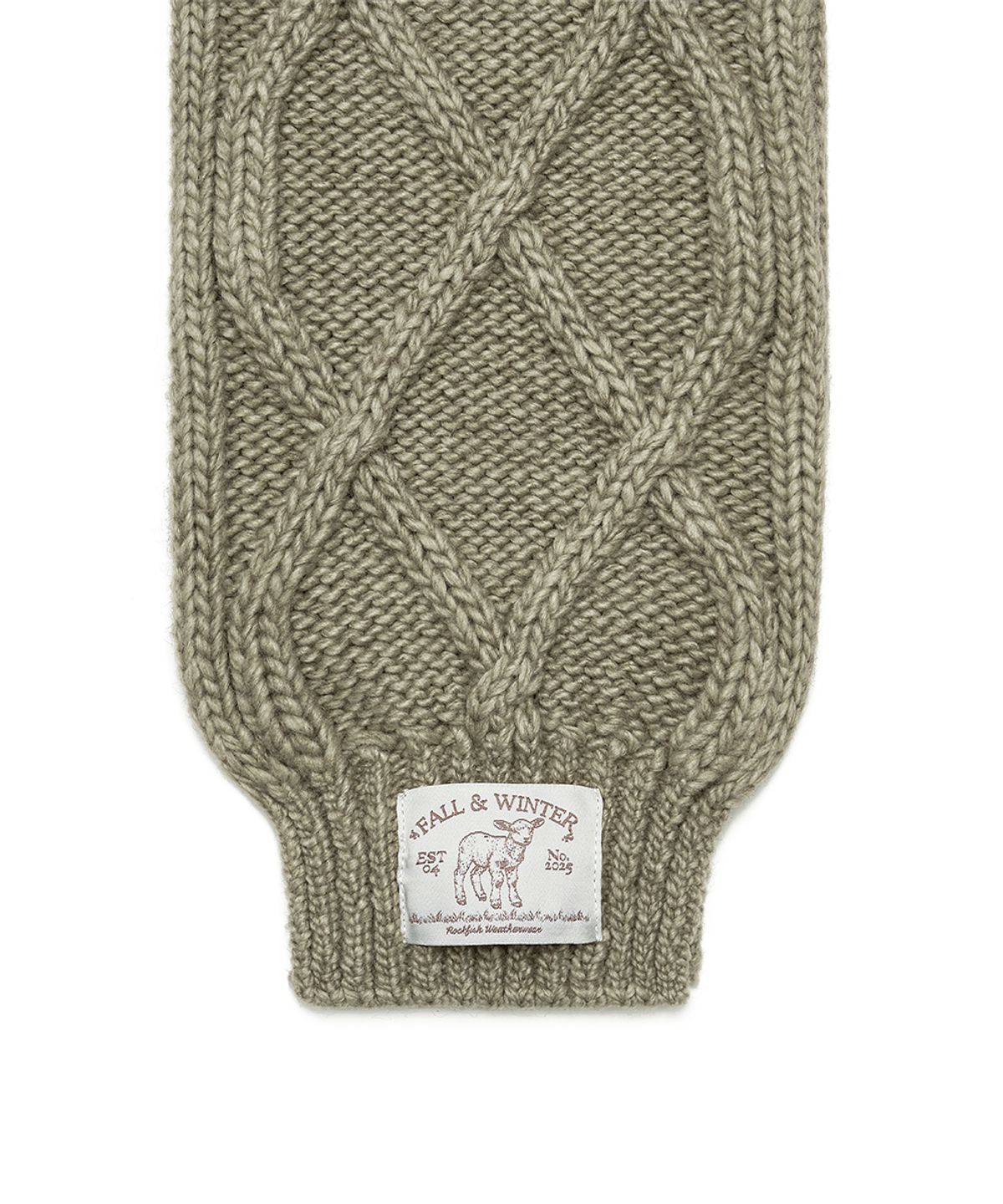 락피쉬웨더웨어(ROCKFISH WEATHERWEAR) DIAMOND CABLE SCARF - 4 colors