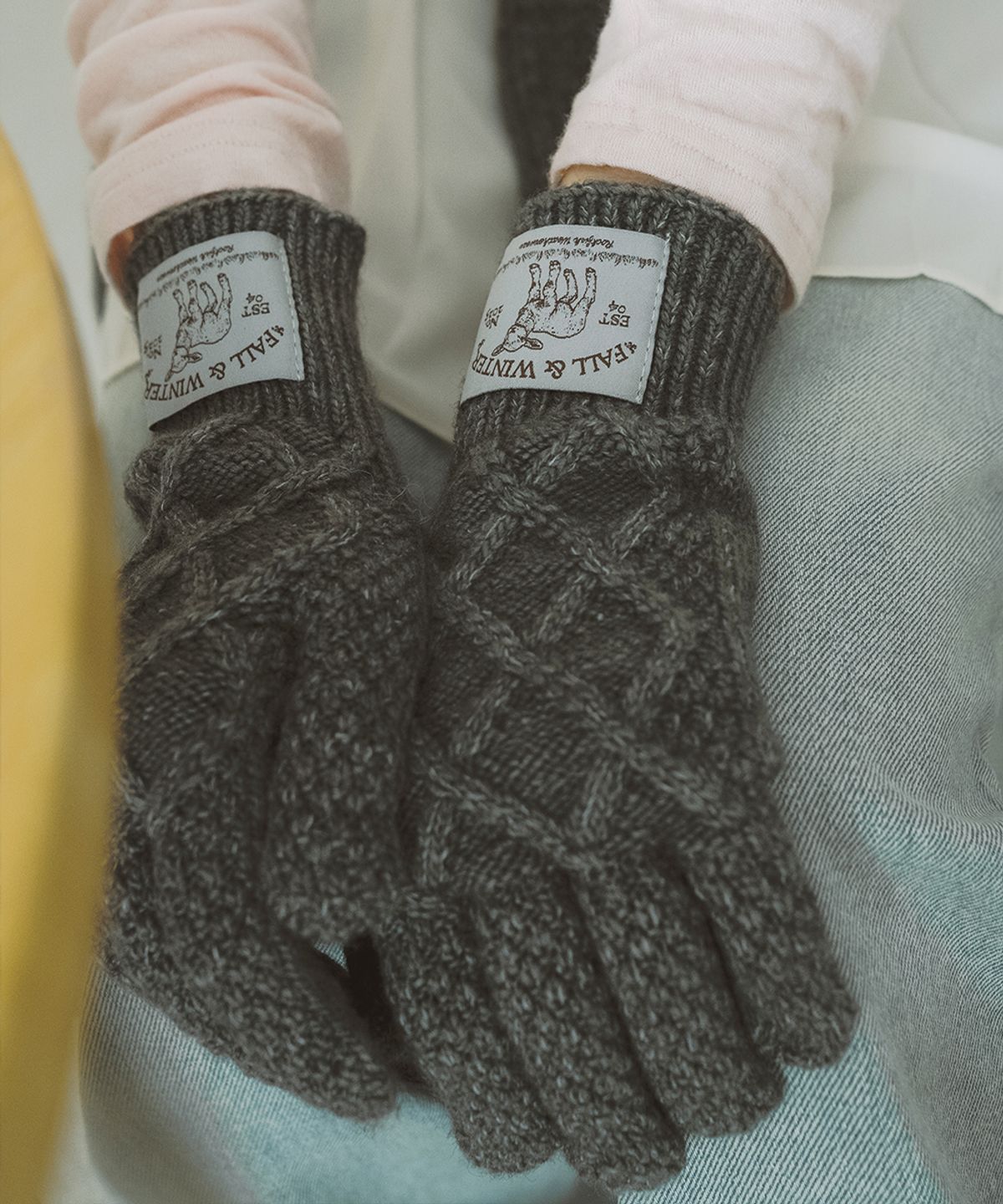 락피쉬웨더웨어(ROCKFISH WEATHERWEAR) DIAMOND CABLE GLOVES - 4 colors