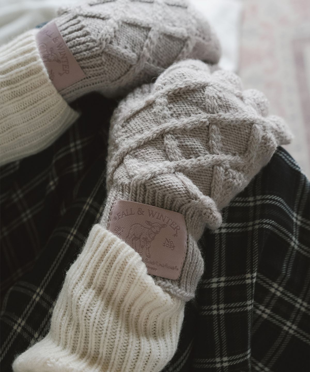 락피쉬웨더웨어(ROCKFISH WEATHERWEAR) DIAMOND CABLE GLOVES - 4 colors