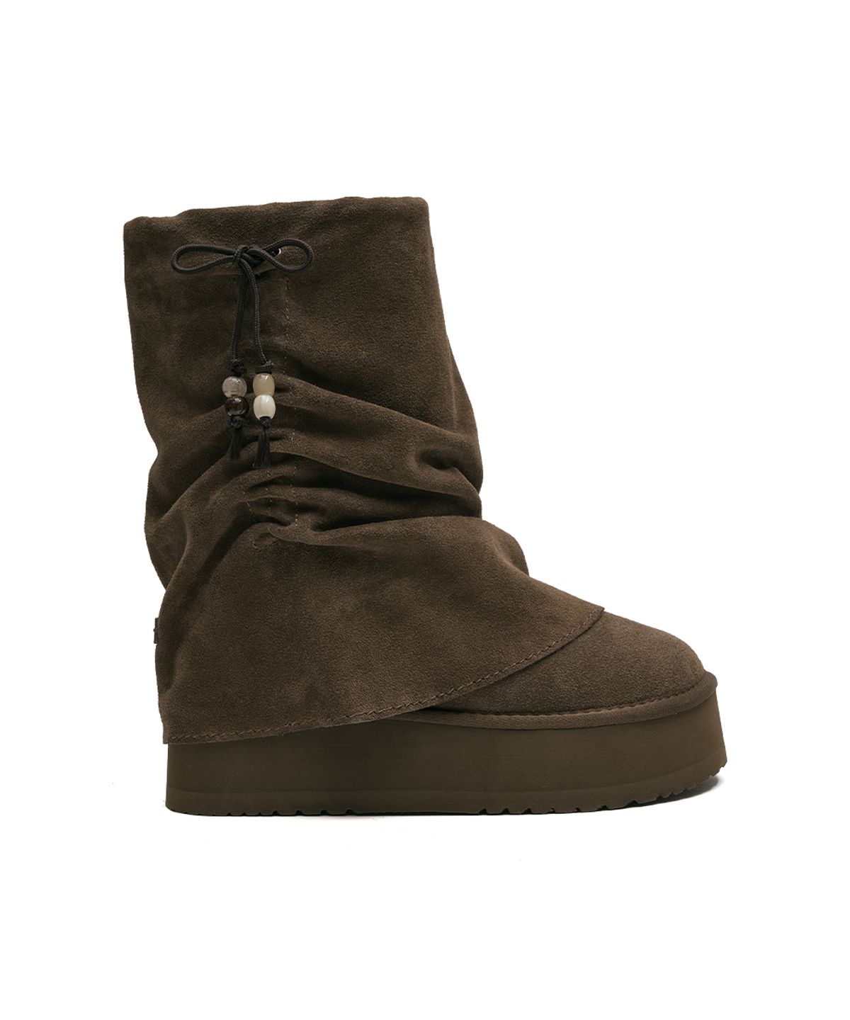 락피쉬웨더웨어(ROCKFISH WEATHERWEAR) GATHERED MAXI FOLDED BOOTS MIDDLE - 2 colors