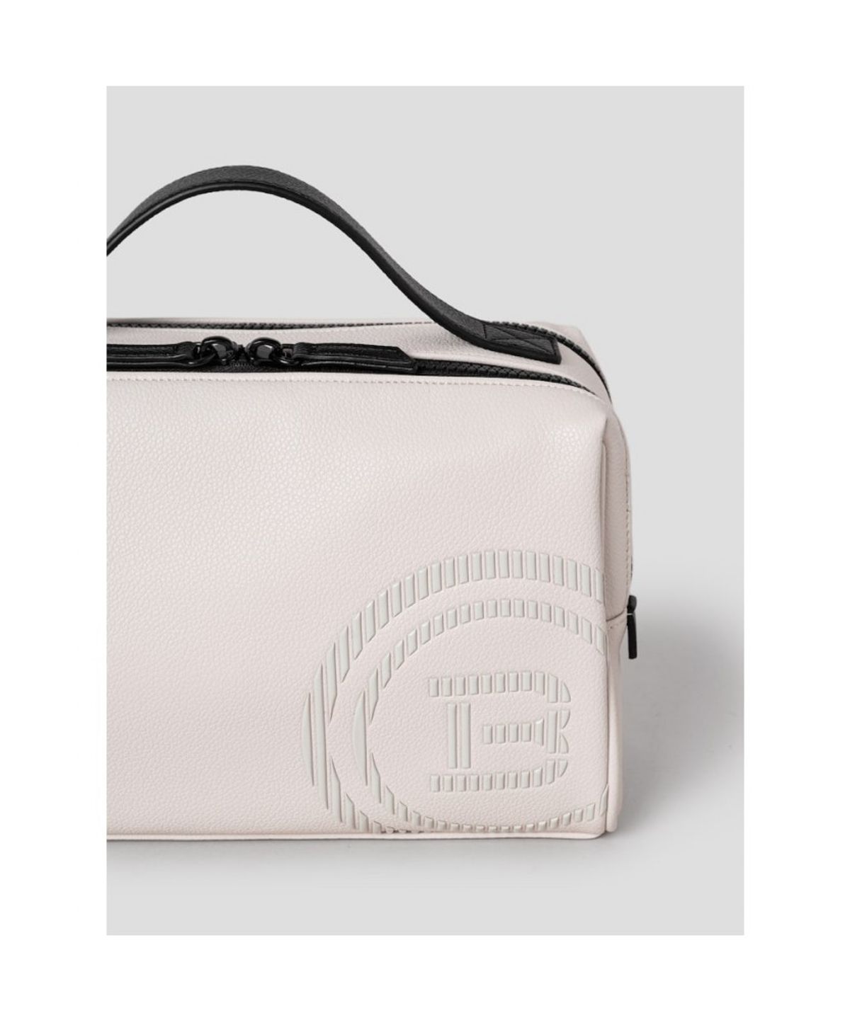 빈폴 액세서리(BEANPOLE ACCESSORY) 공용 빅로고 파우치 - 베이지