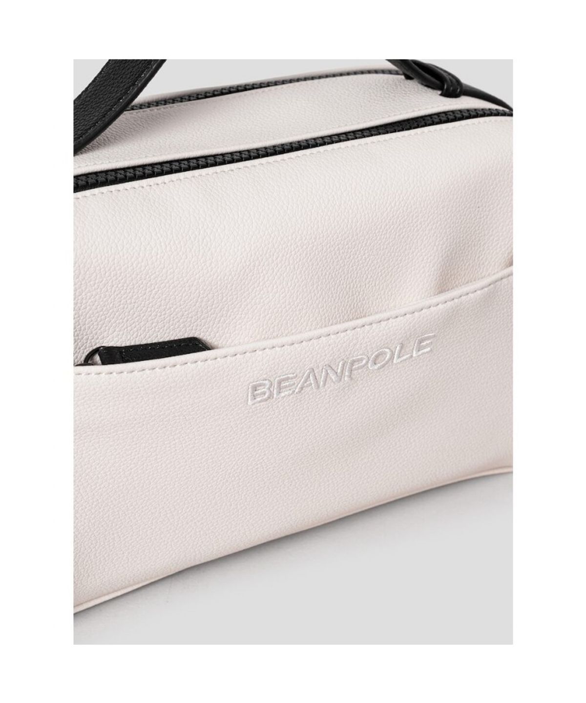 빈폴 액세서리(BEANPOLE ACCESSORY) 공용 빅로고 파우치 - 베이지