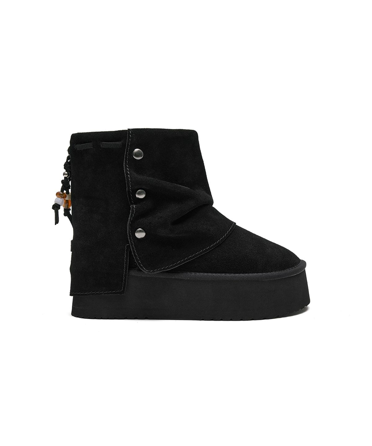 락피쉬웨더웨어(ROCKFISH WEATHERWEAR) STUD MAXI FOLDED BOOTS SHORT - 2 colors