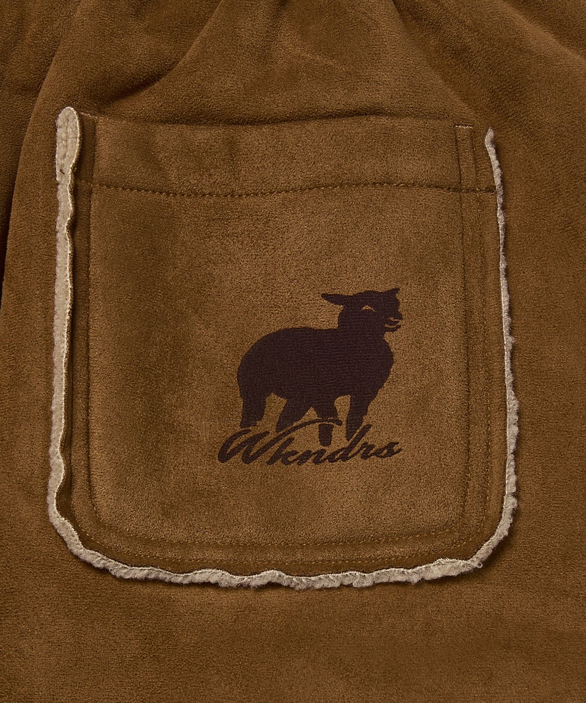위캔더스(WKNDRS) SHEEP PANTS (BROWN)