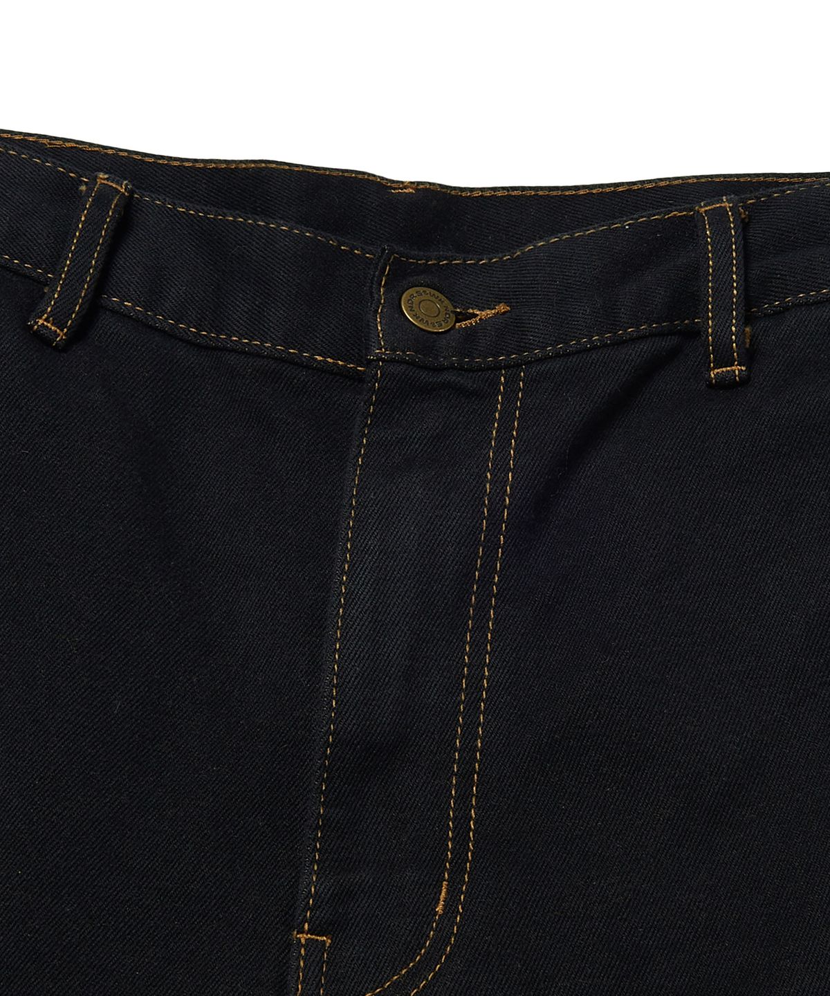 위캔더스(WKNDRS) BIG PIERROT DENIM PANTS (BLACK)