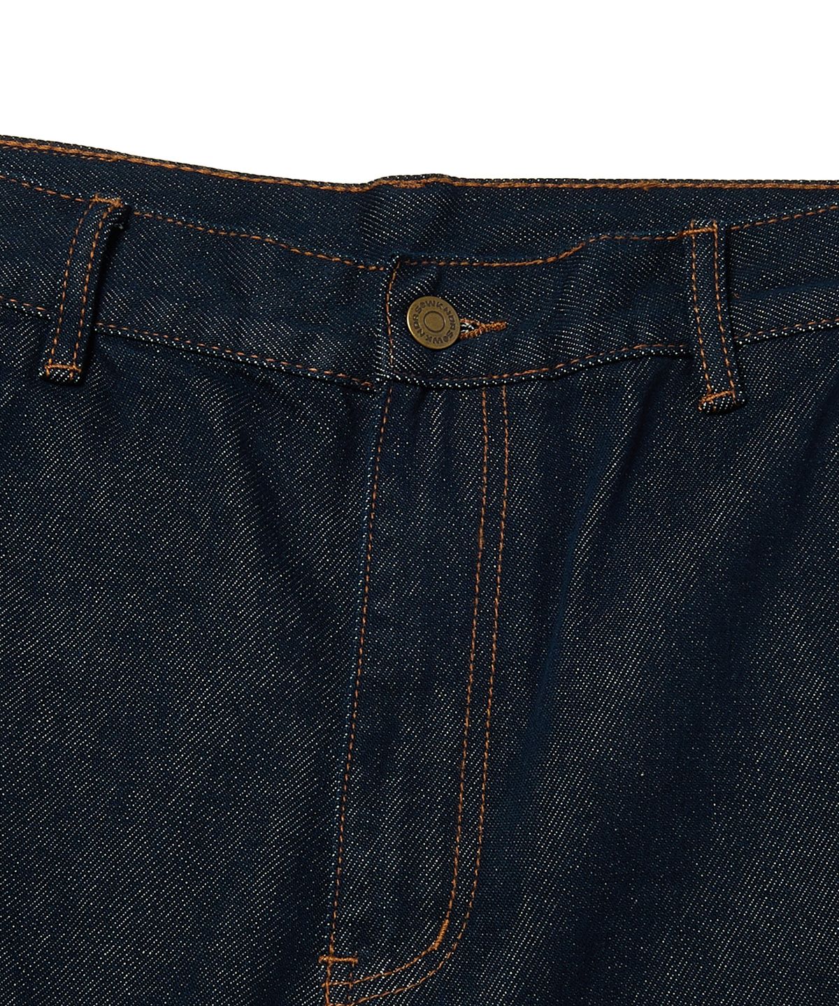 위캔더스(WKNDRS) BIG PIERROT DENIM PANTS (DENIM)
