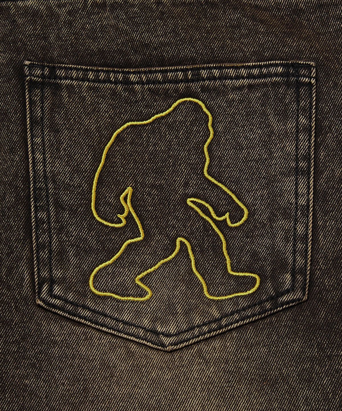 위캔더스(WKNDRS) VINTAGE BAGGY DENIM (BROWN)