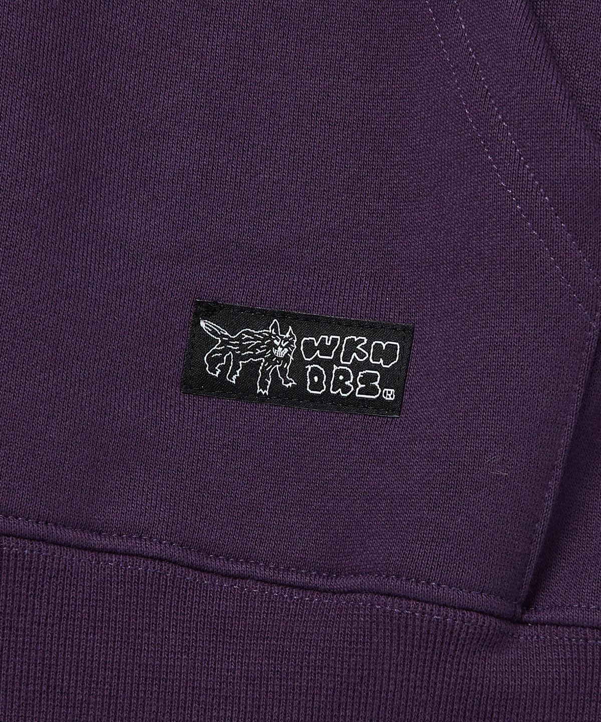 위캔더스(WKNDRS) TATTOO HOODIE (PURPLE)