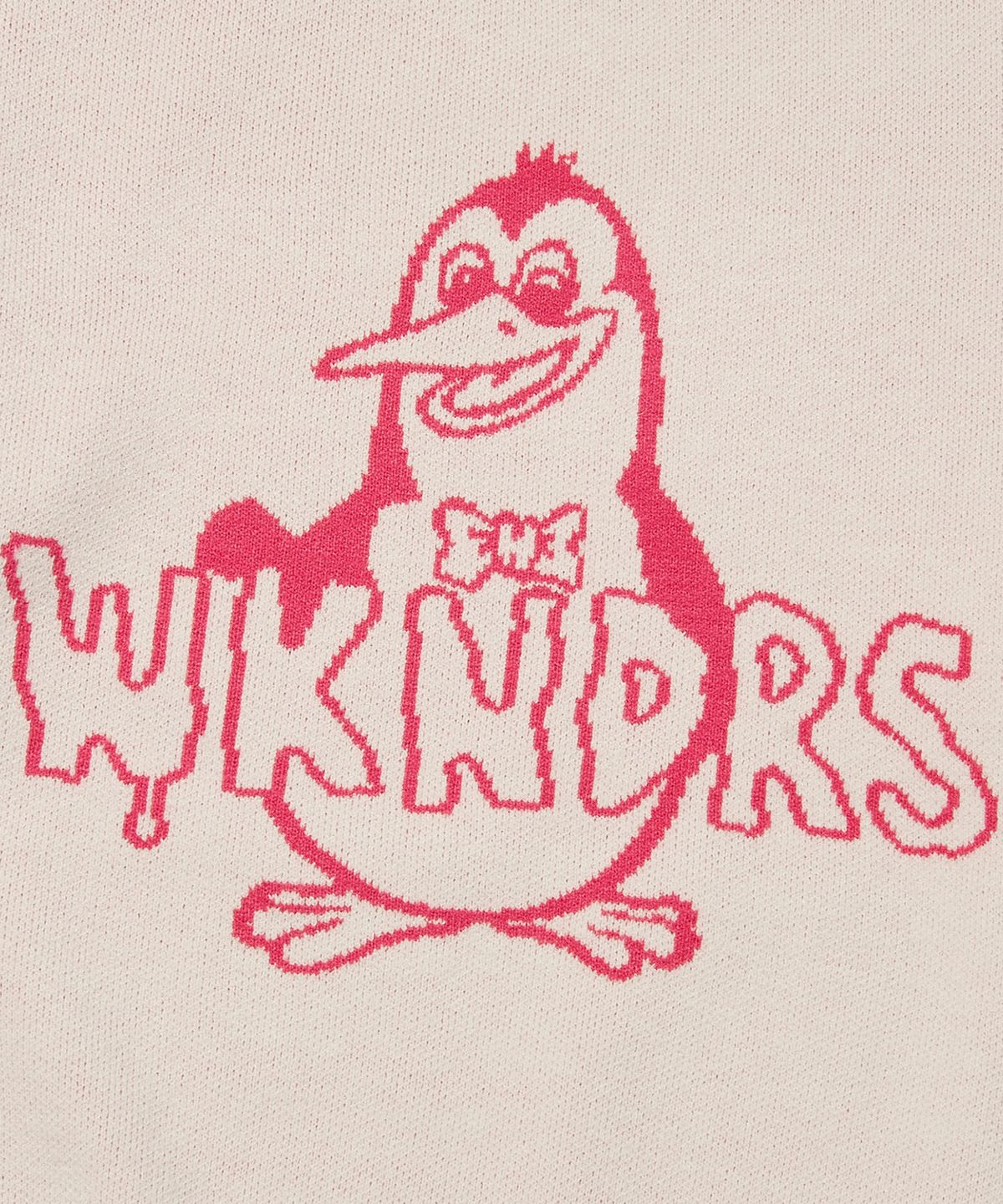 위캔더스(WKNDRS) PENGUIN KNIT SWEATER (IVORY)