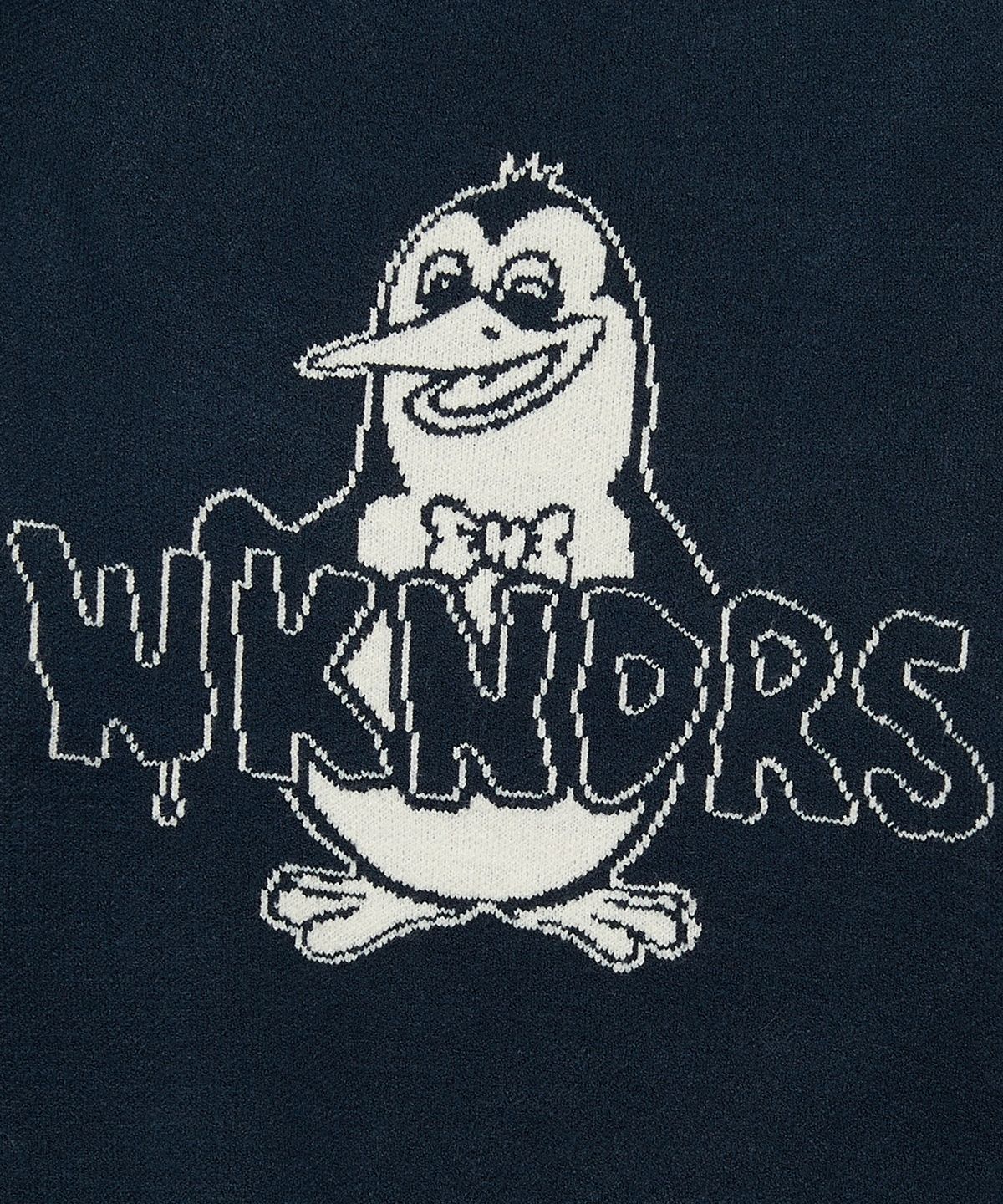 위캔더스(WKNDRS) PENGUIN KNIT SWEATER (NAVY)