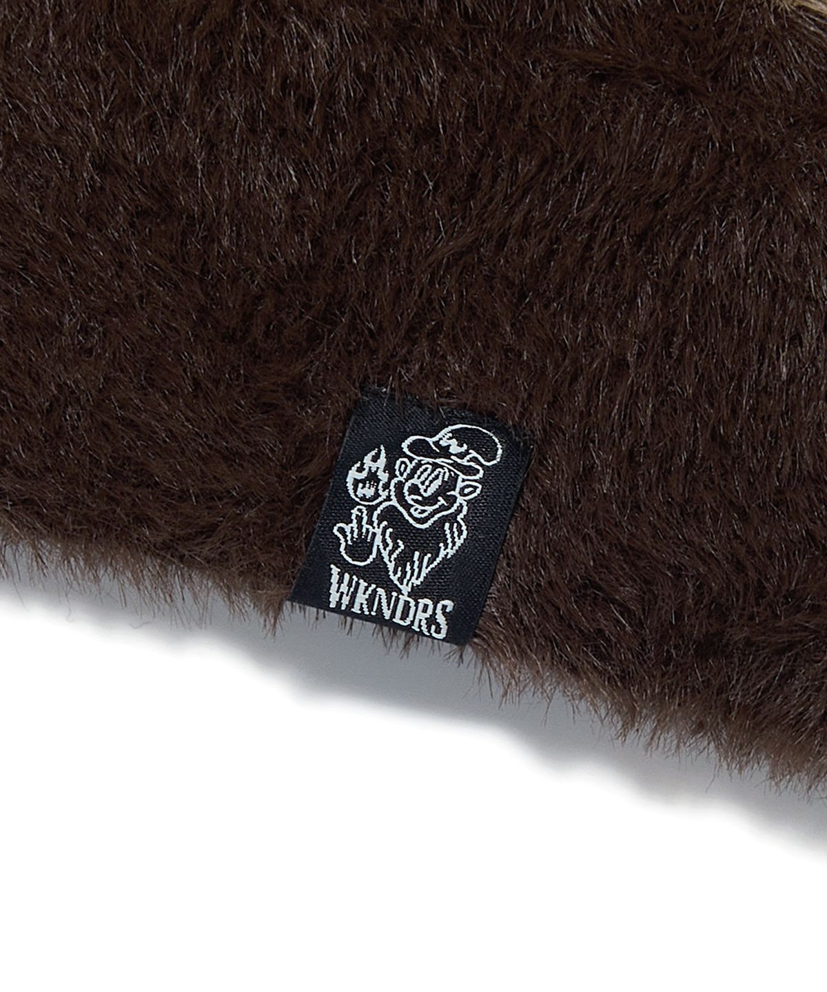 위캔더스(WKNDRS) STRIPED KNIT SWEATER (BROWN)