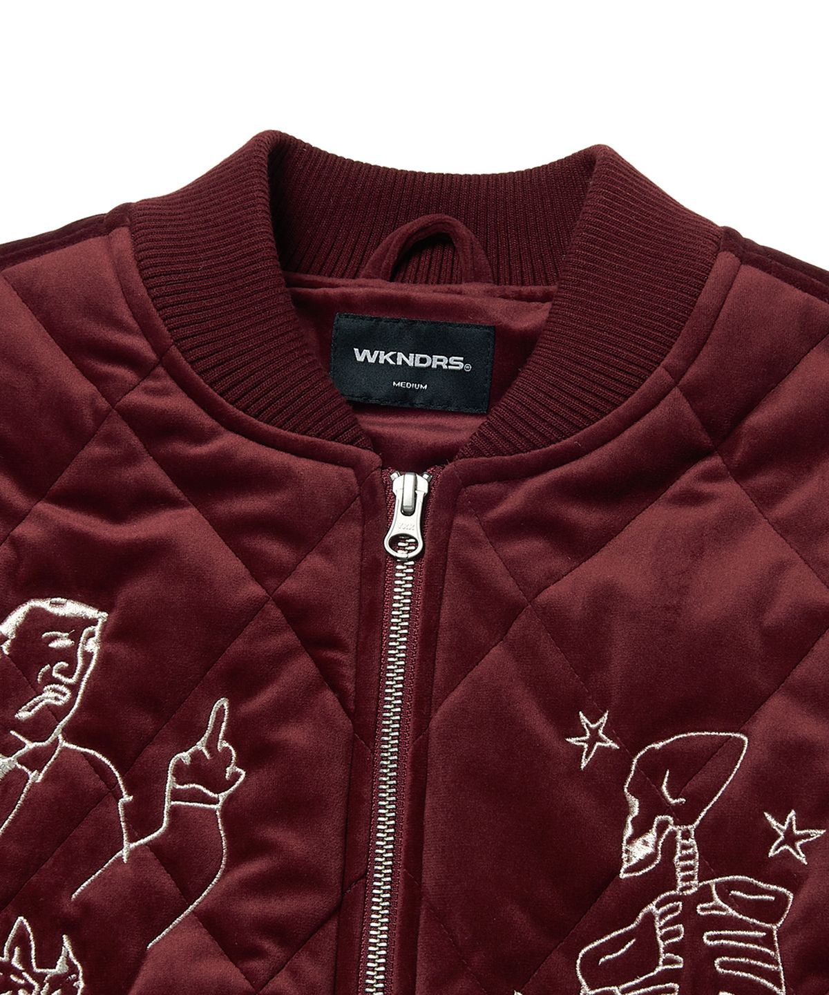 위캔더스(WKNDRS) TATTOO JK (BURGUNDY)