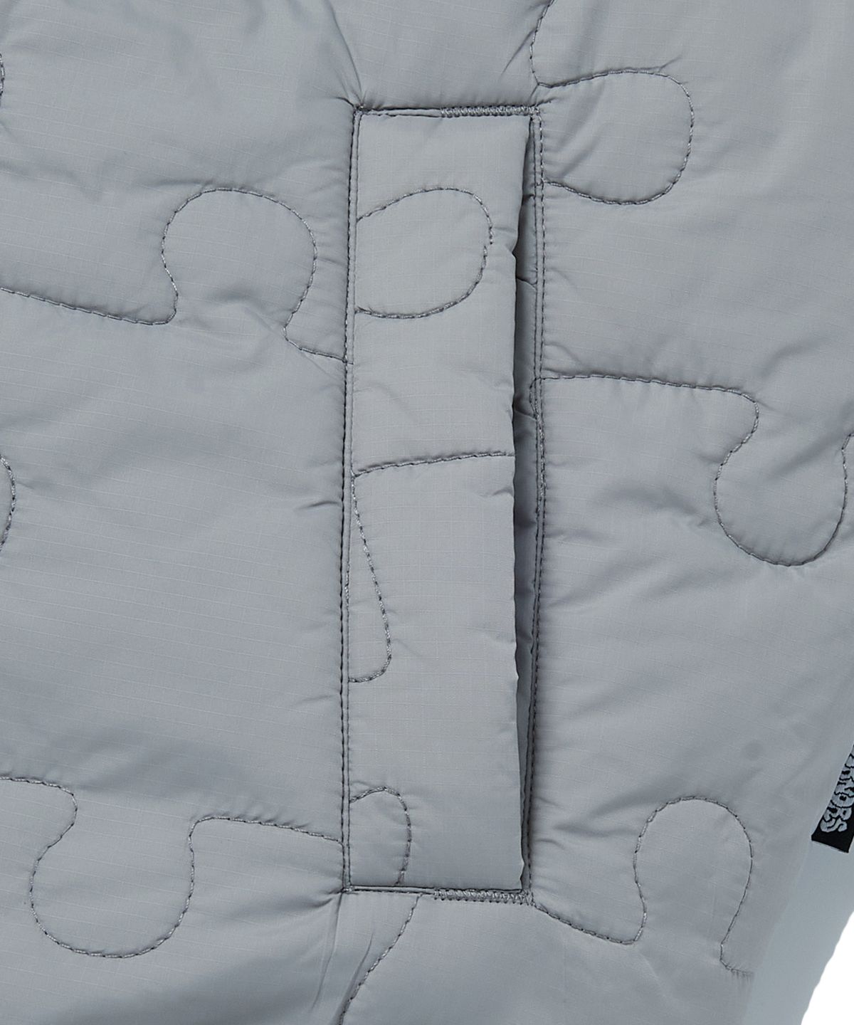 위캔더스(WKNDRS) PUZZLE PUFFER VEST (L.BLUE)