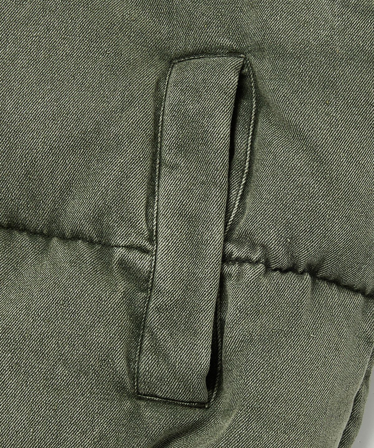 위캔더스(WKNDRS) DENIM PUFFER JK (OLIVE)