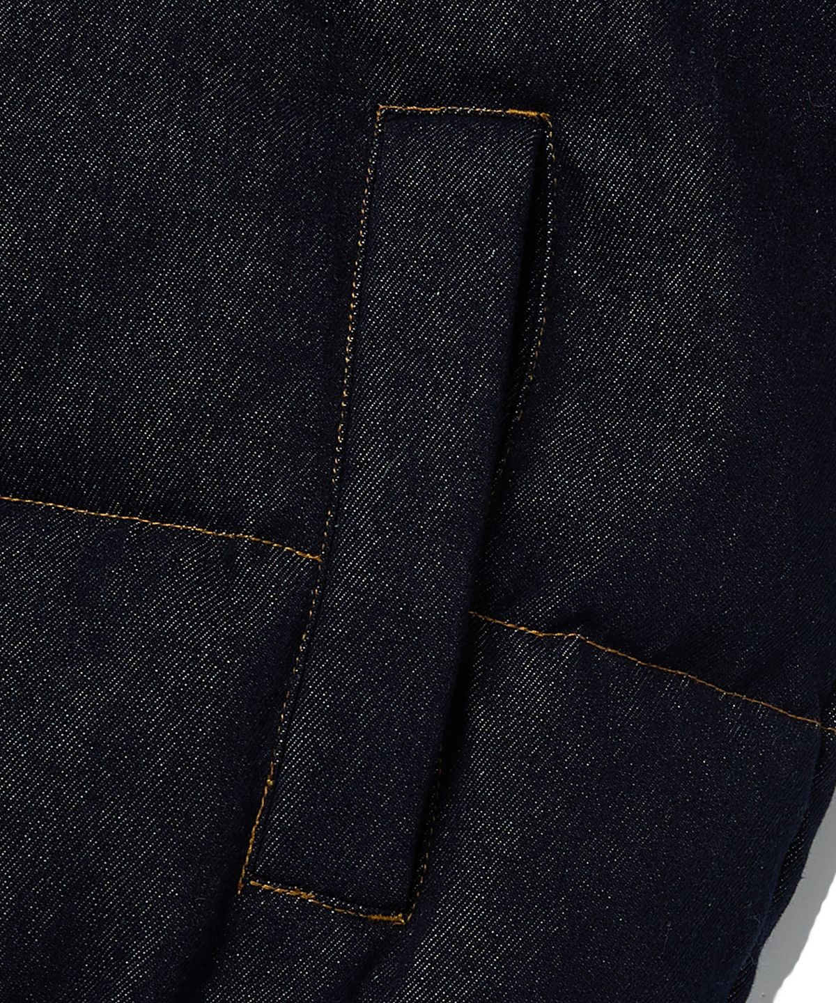 위캔더스(WKNDRS) DENIM PUFFER JK (D.BLUE)
