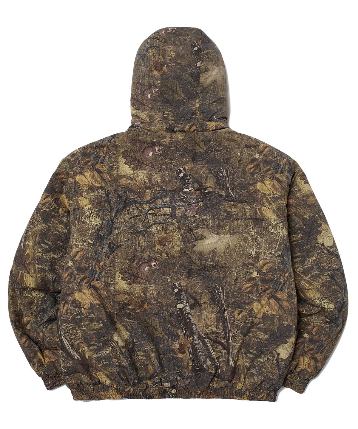 위캔더스(WKNDRS) MOUNTAIN HOODED PARKA (BROWN)