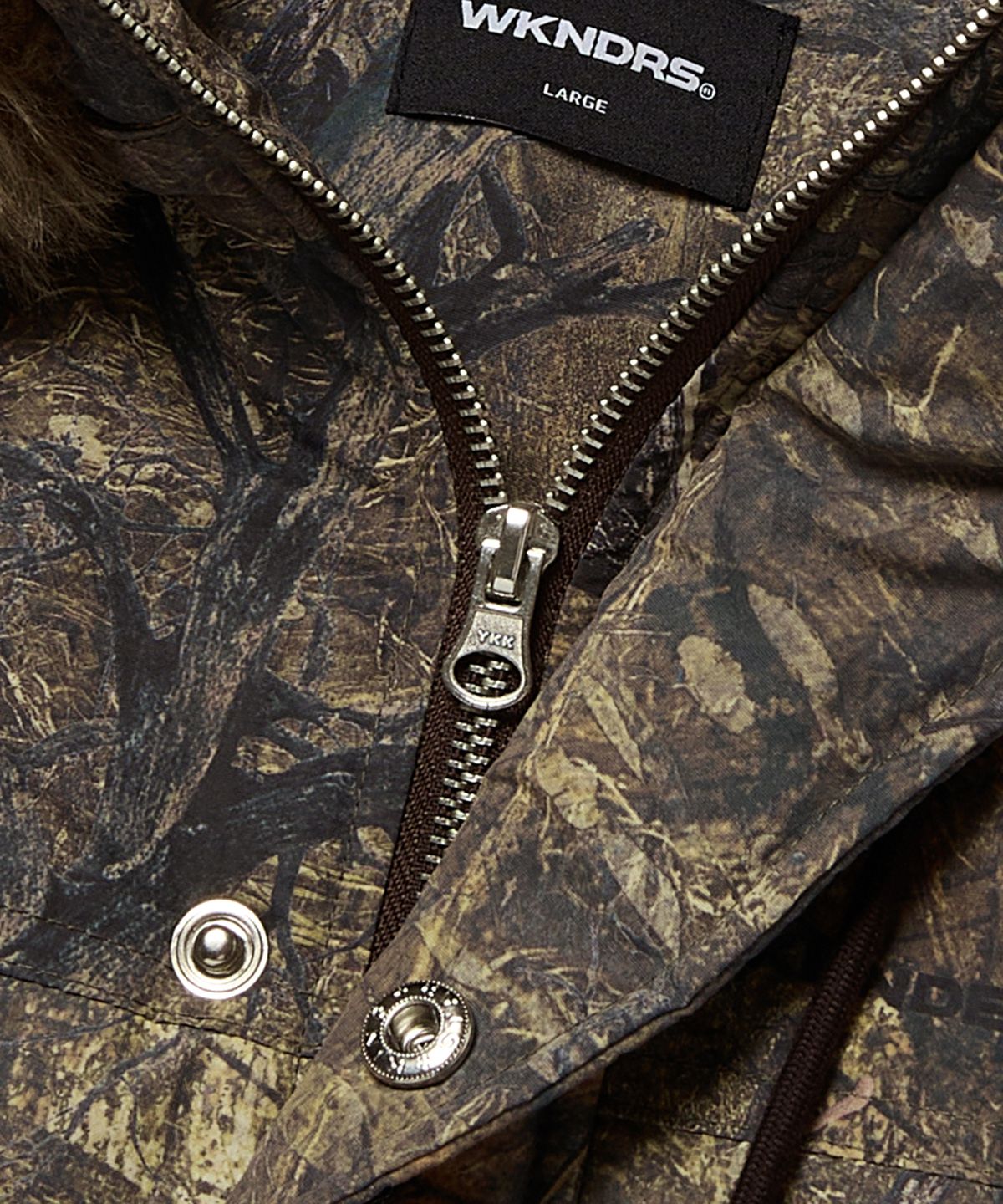 위캔더스(WKNDRS) MOUNTAIN HOODED PARKA (BROWN)
