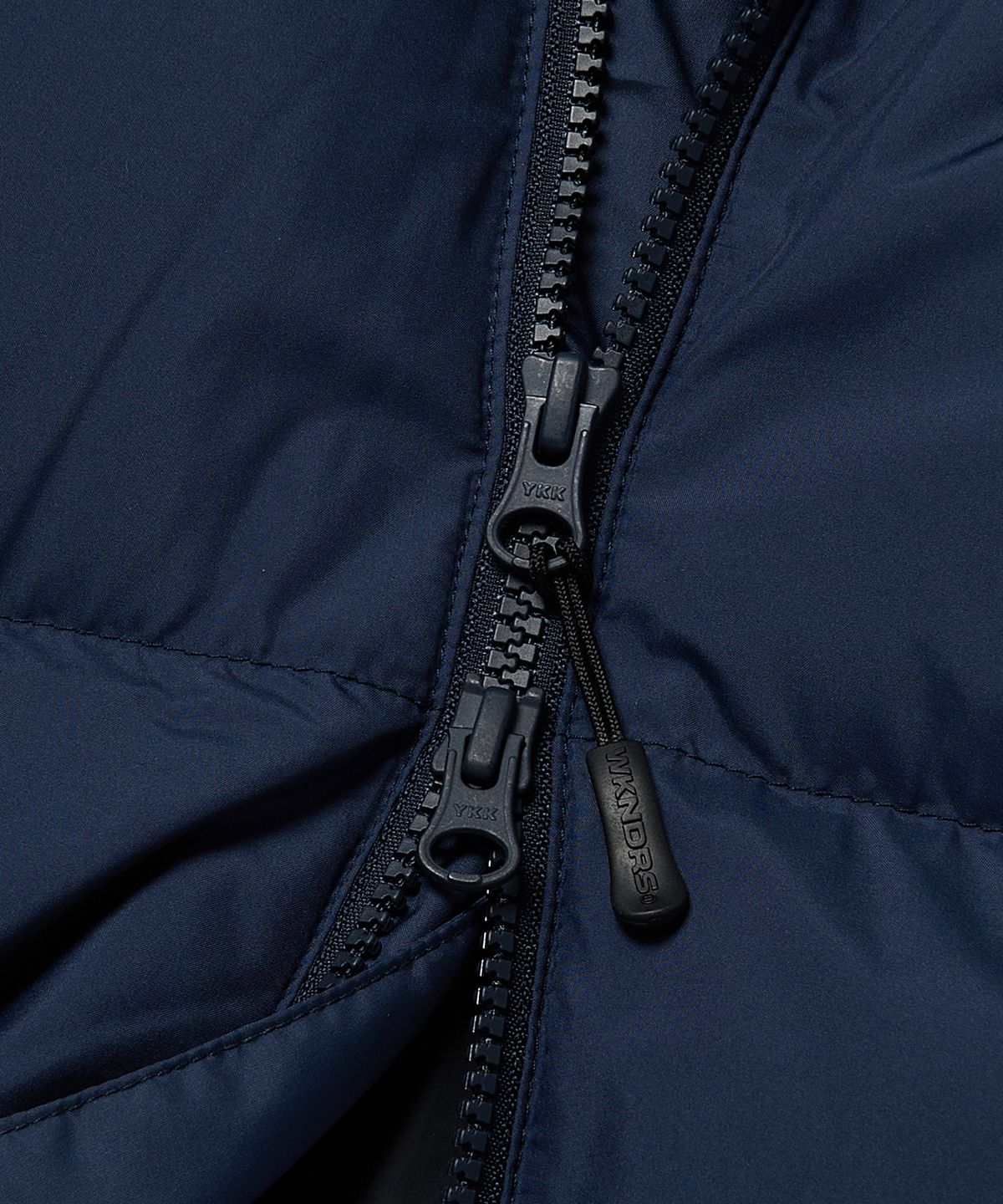 위캔더스(WKNDRS) G-LOGO PUFFER JK (NAVY)