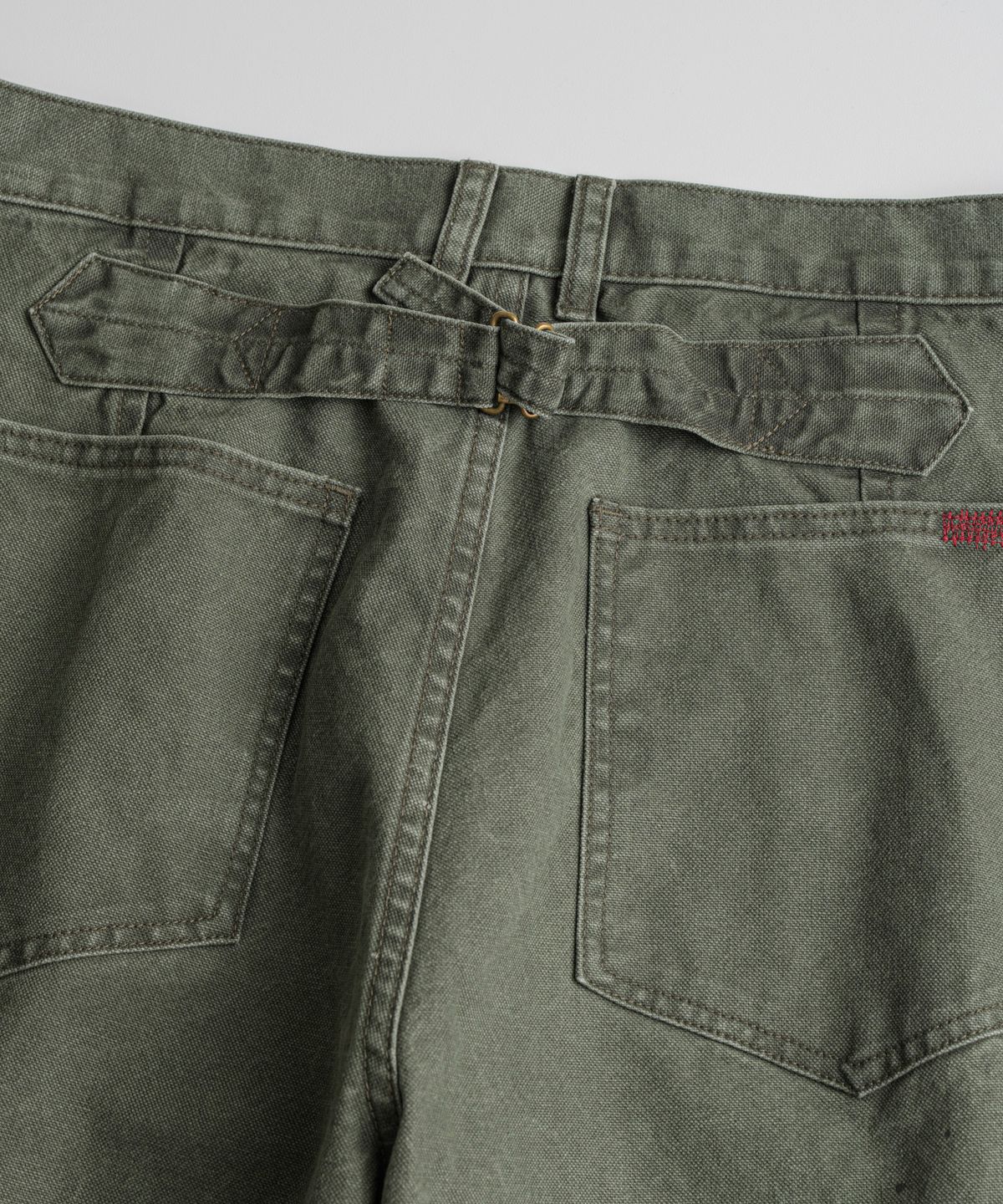 비헤비어(BEHEAVYER) DISTRESSED M35 TROUSER dust olive