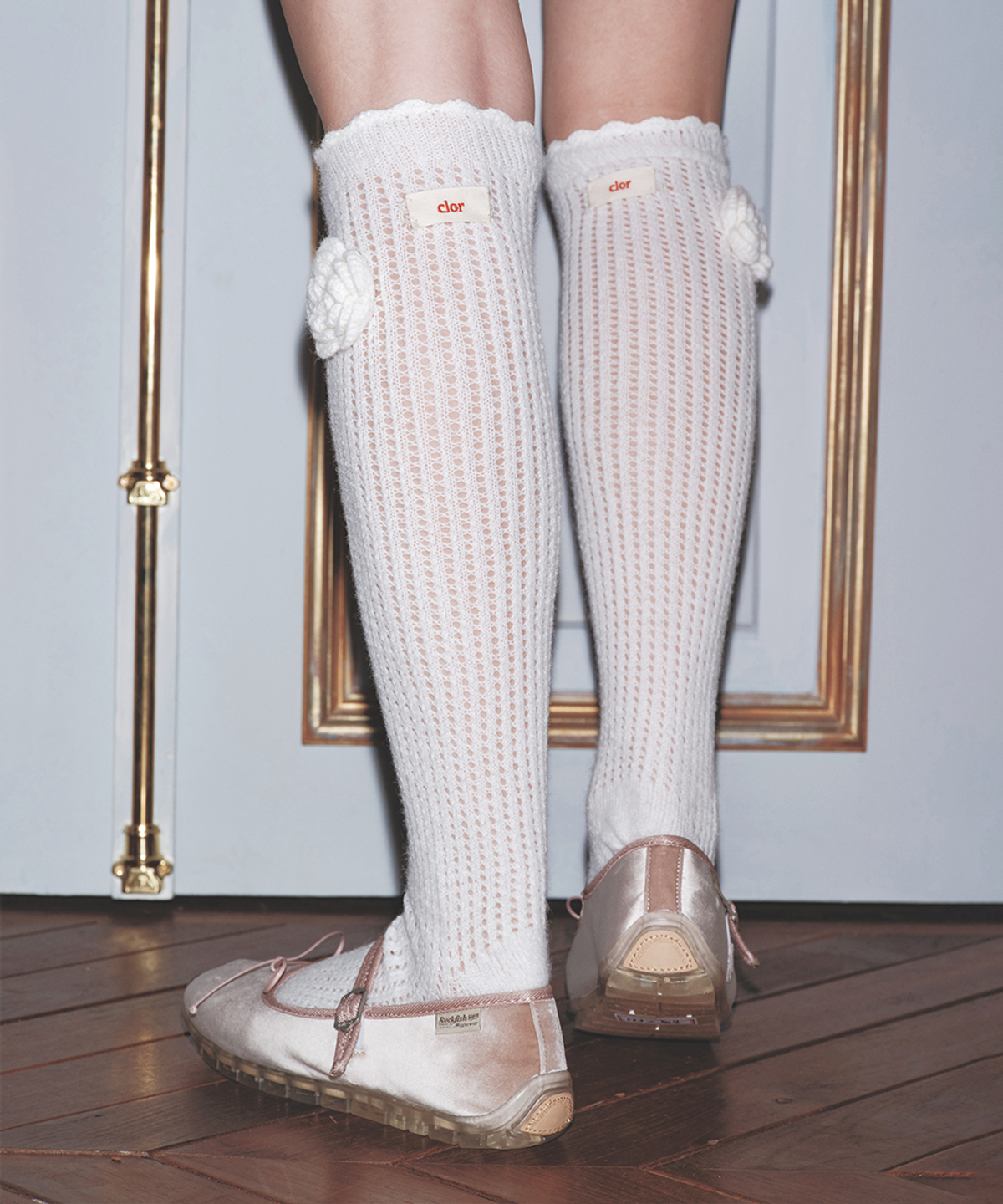 락피쉬웨더웨어(ROCKFISH WEATHERWEAR) CROCHET SOCKS - IVORY