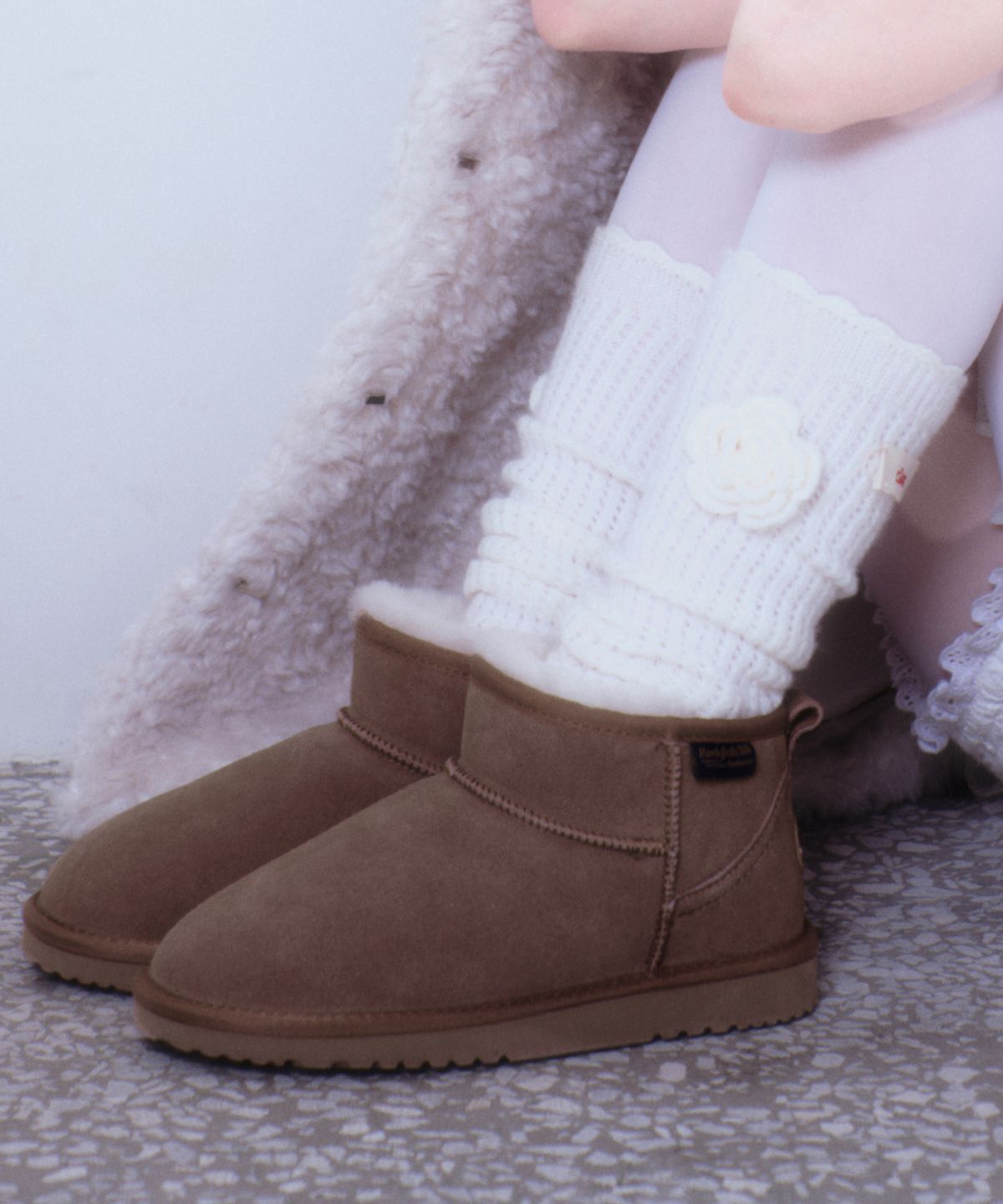 락피쉬웨더웨어(ROCKFISH WEATHERWEAR) CROCHET SOCKS - IVORY