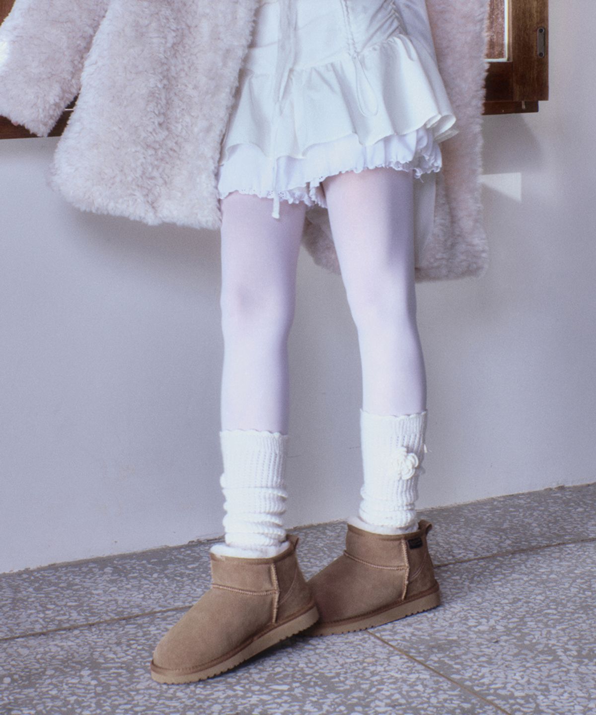 락피쉬웨더웨어(ROCKFISH WEATHERWEAR) CROCHET SOCKS - IVORY