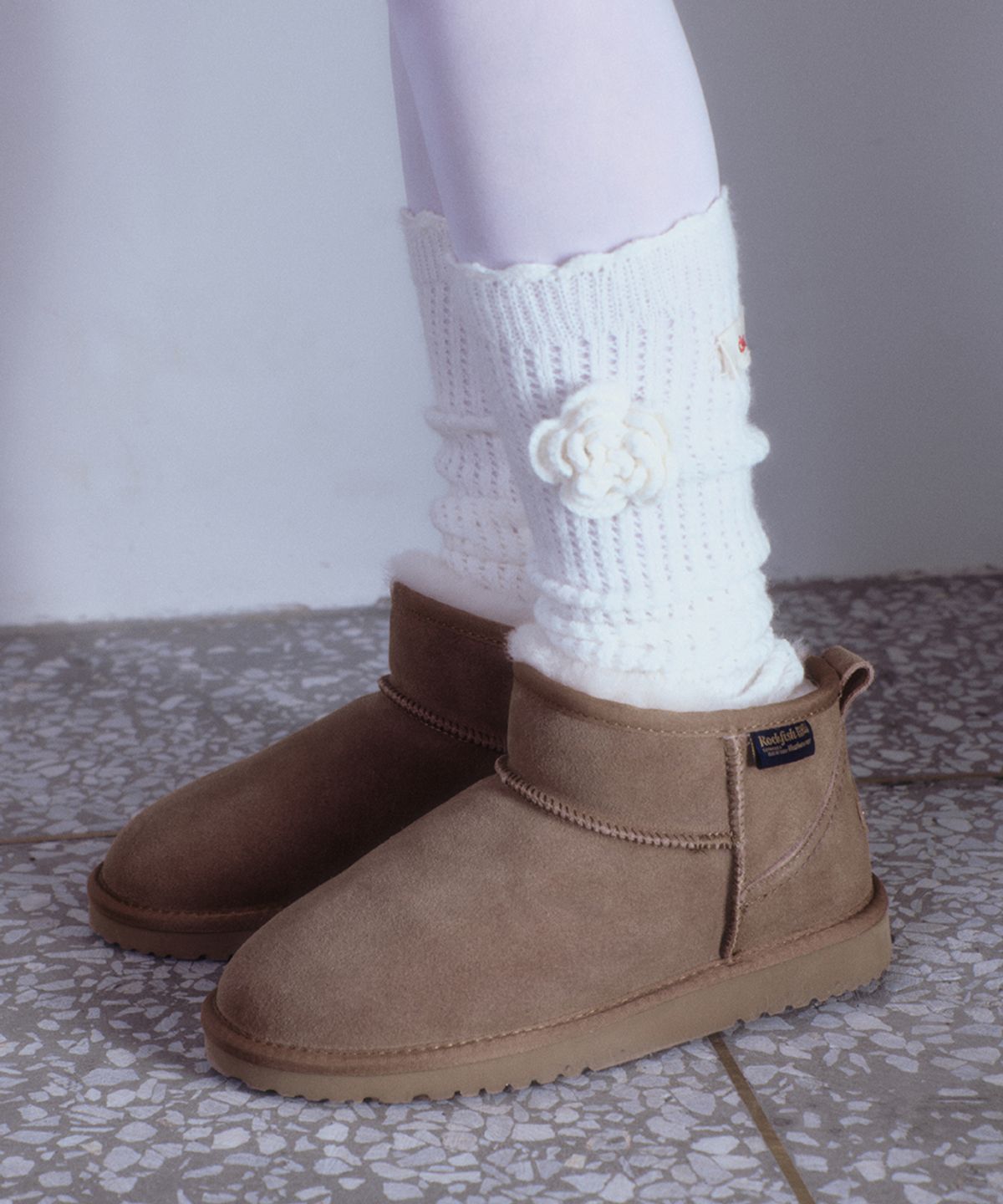 락피쉬웨더웨어(ROCKFISH WEATHERWEAR) CROCHET SOCKS - IVORY