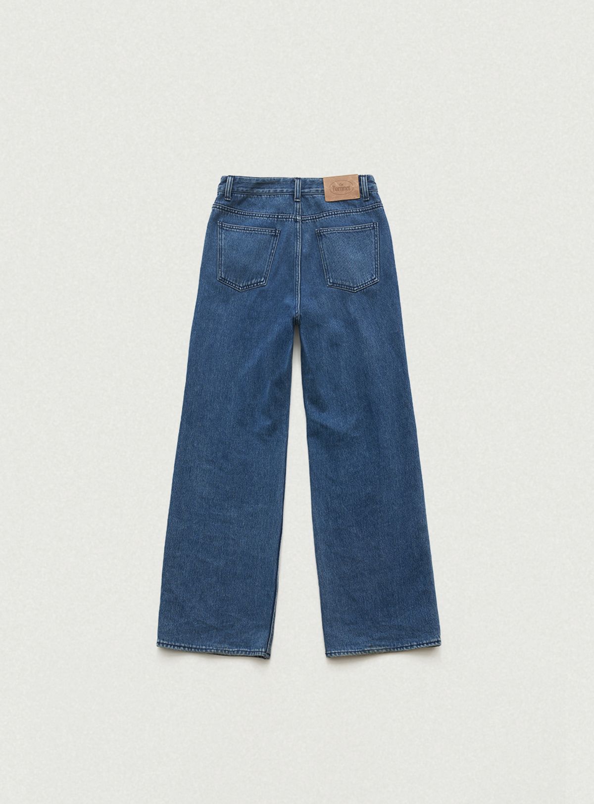 더바넷(THEBARNNET) Glacial Loose-Fit Denim Pants