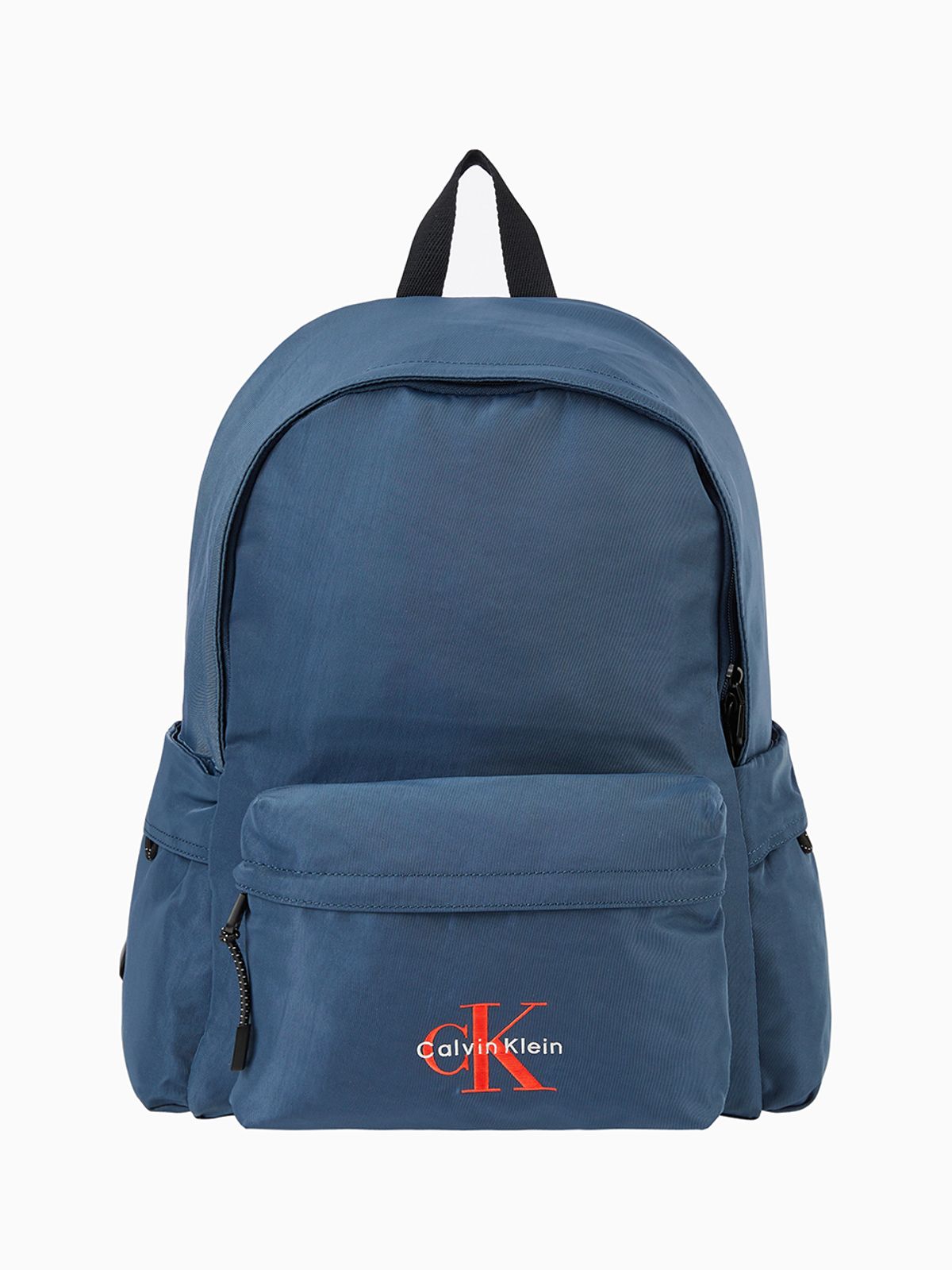 캘빈클라인 진(CALVIN KLEIN JEANS) 볼드 로고 나일론 캠퍼스 라운드 백팩 4D3114G D1M