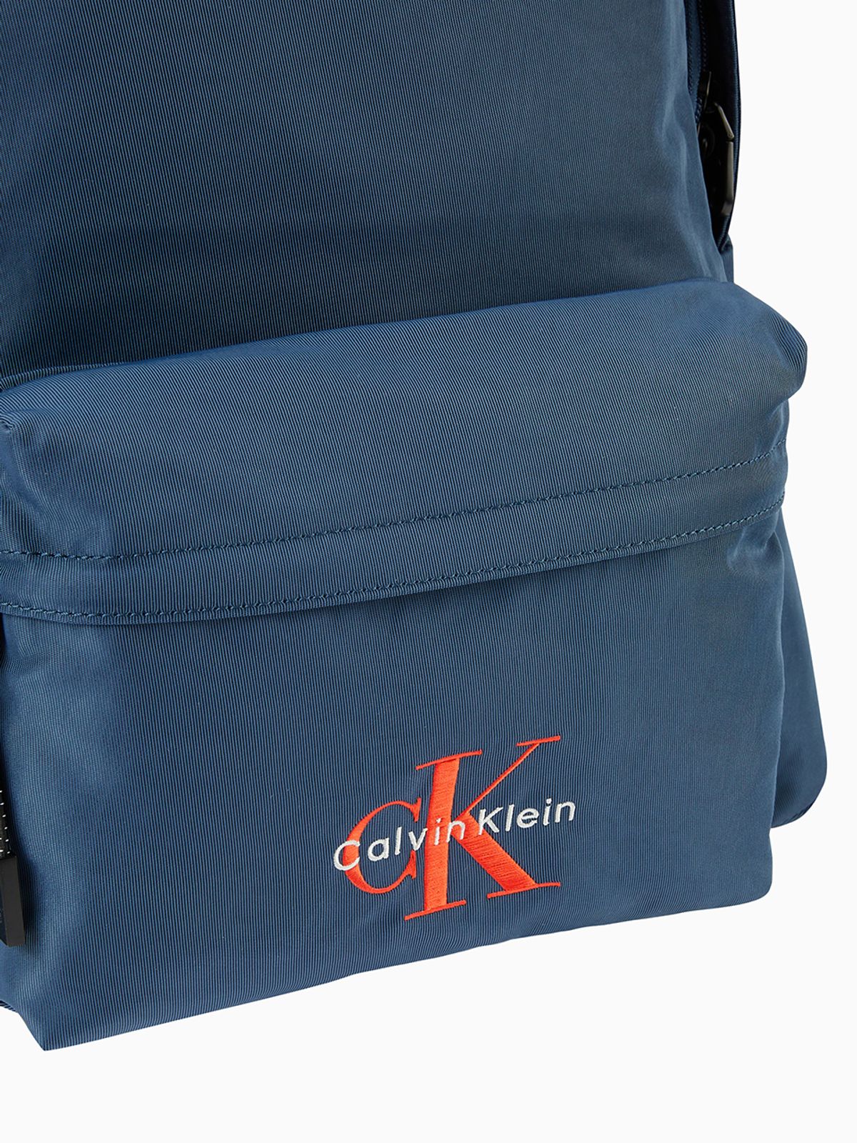 캘빈클라인 진(CALVIN KLEIN JEANS) 볼드 로고 나일론 캠퍼스 라운드 백팩 4D3114G D1M