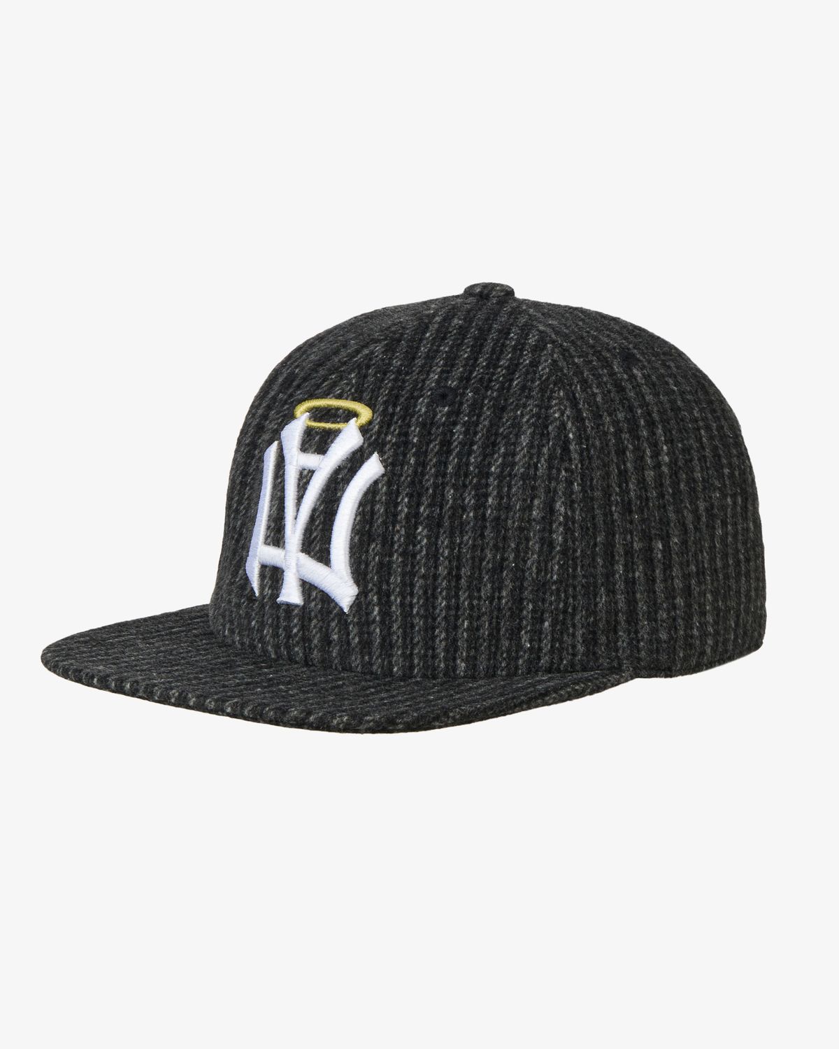 에이이에이이(AEAE) AE SYMBOL STRIPE ANGEL WING CAP [BLACK]