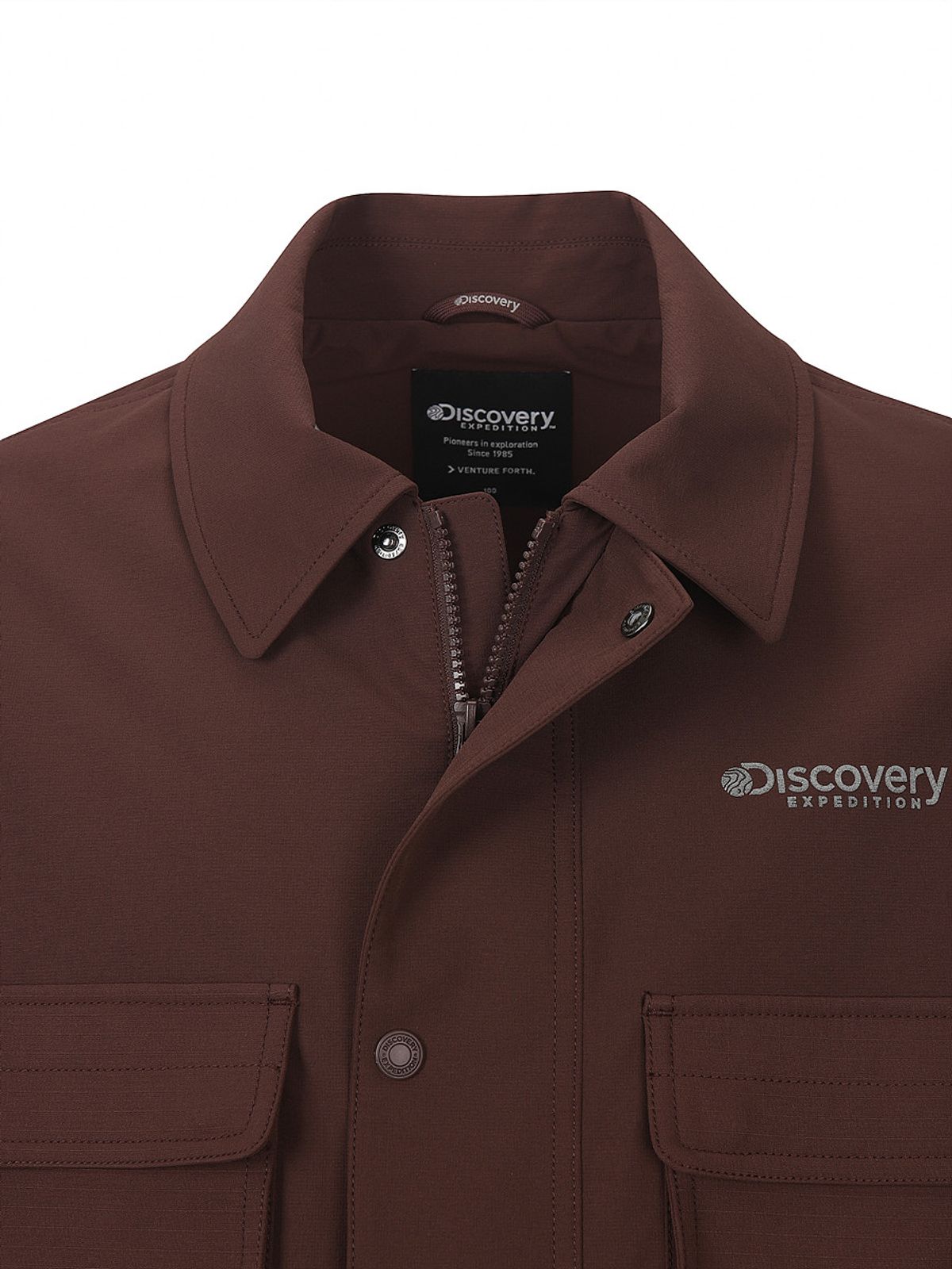 디스커버리 익스페디션(DISCOVERY EXPEDITION) 남성 사파리 워크 자켓 (D/BURGUNDY)