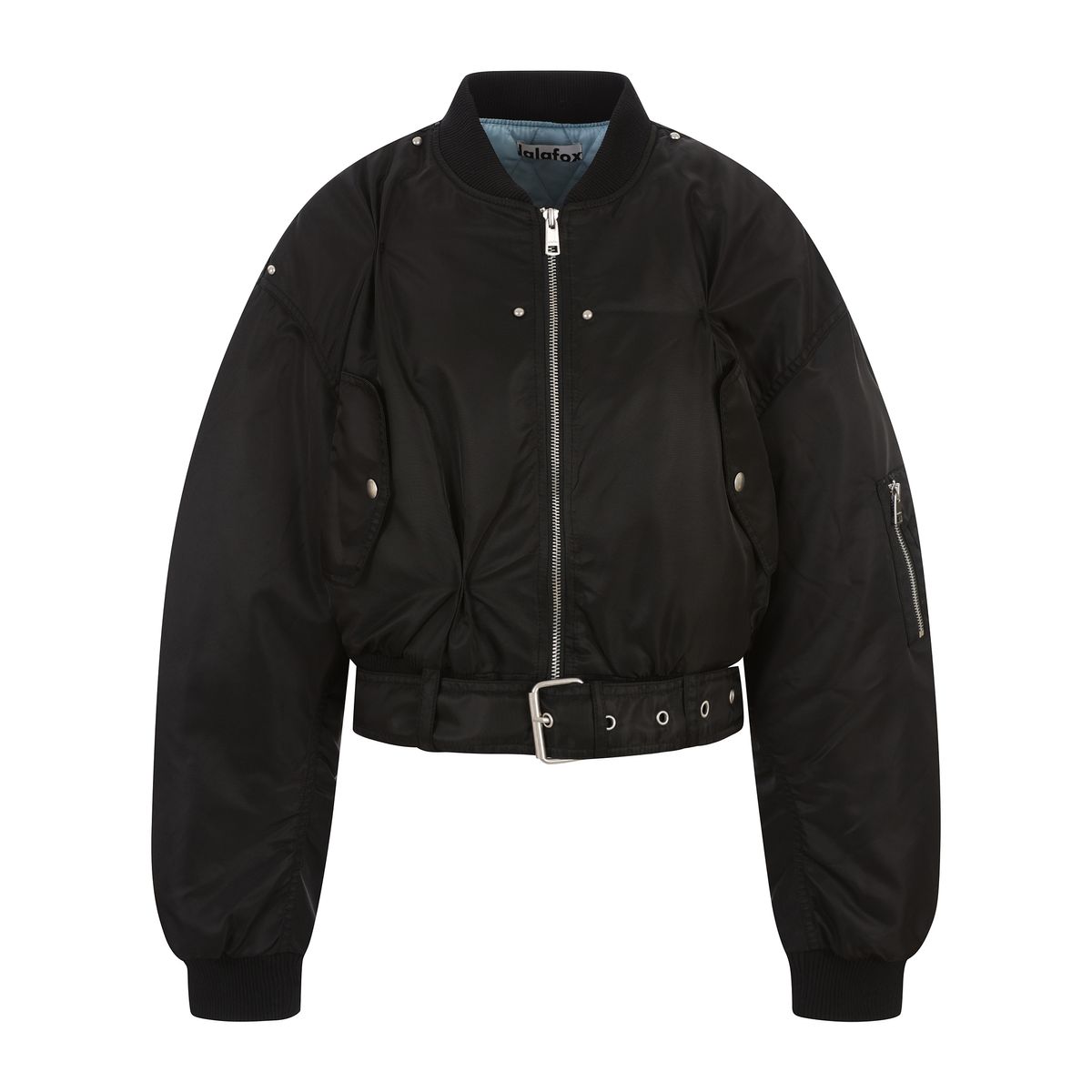 라라폭스(LALAFOX) PINCHED BLOUSON JACKET BLACK 블루종자켓 BR4WZ002