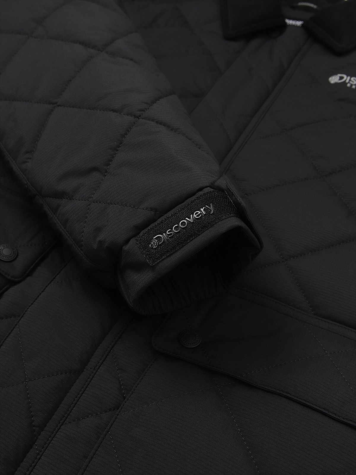 디스커버리 익스페디션(DISCOVERY EXPEDITION) 남성 퀼팅 사파리 워크 자켓 (BLACK)
